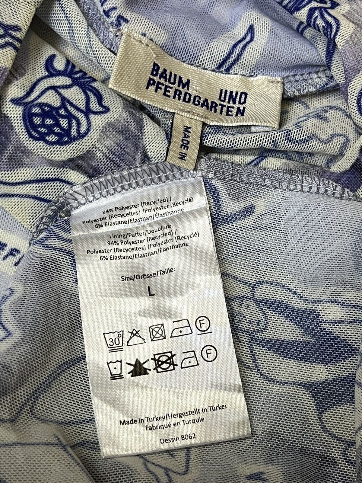 Baum und Pferdgarten BAUM UND PFERDGARTEN FULLPRINT TURTLENECK L/S SHIRT Size L / US 10 / IT 46 - 9 Thumbnail