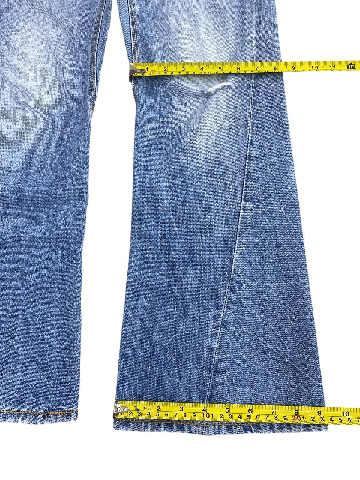 Japanese Brand Japanese Brand Thunder Wash Style Flare Jeans Size US 29 - 8 Thumbnail