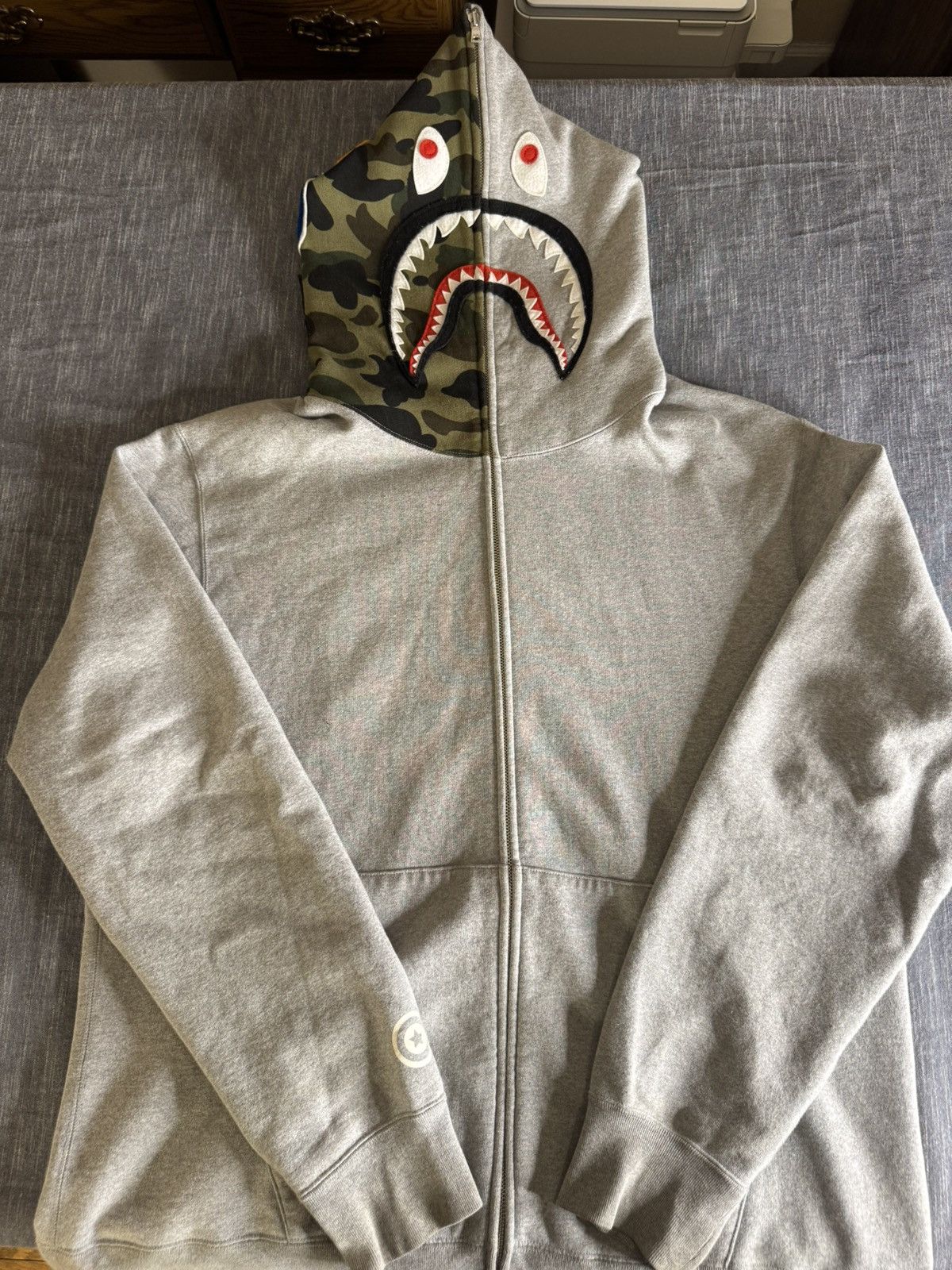 1st Camo Shark Full Zip Hoodie (FW23)