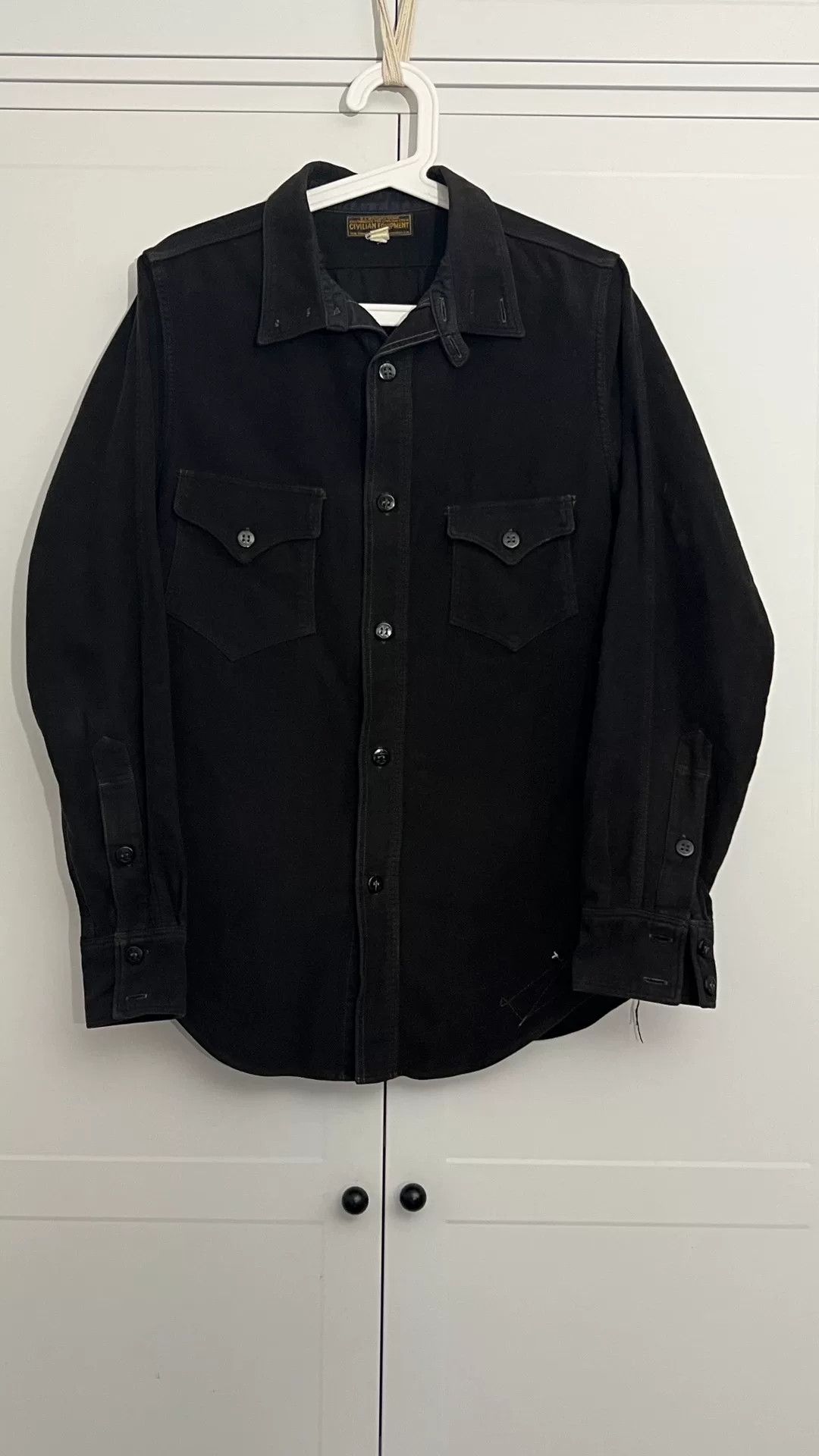 Freewheelers Freewheelers Black Flannel Shirt Size 16 Size US M / EU 48-50 / 2 - 1 Thumbnail