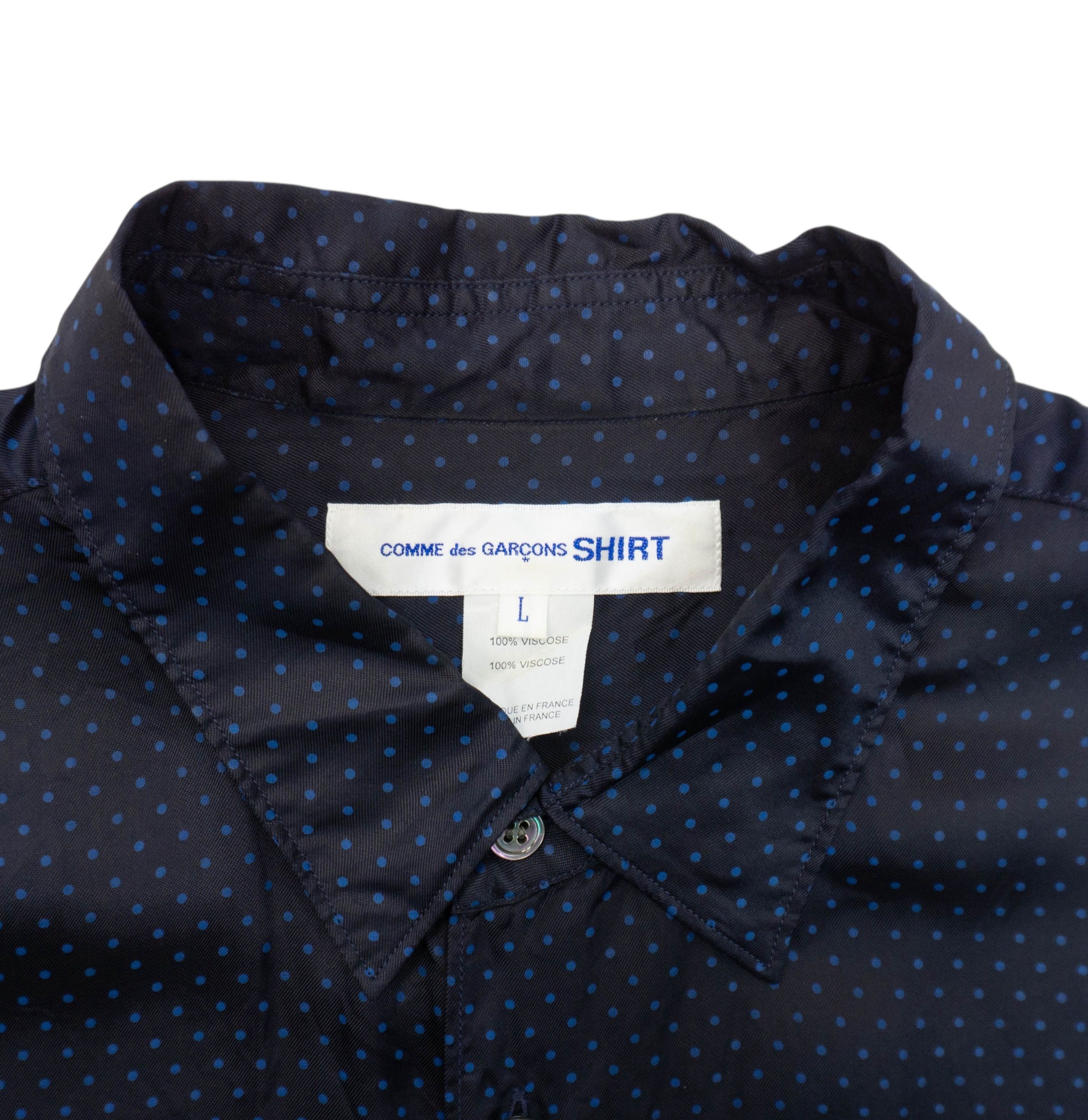 Comme des Garcons SHIRT Archive Polkadot S/S Shirt 100% Viscose Size US L / EU 52-54 / 3 - 3 Thumbnail