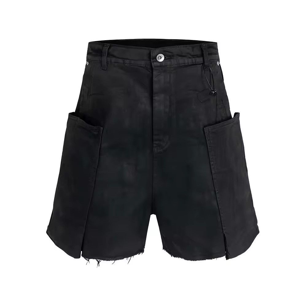 Jean Streetwear Design Washed Distressed Baggy Jorts Shorts Size US 32 / EU 48 - 1 Thumbnail