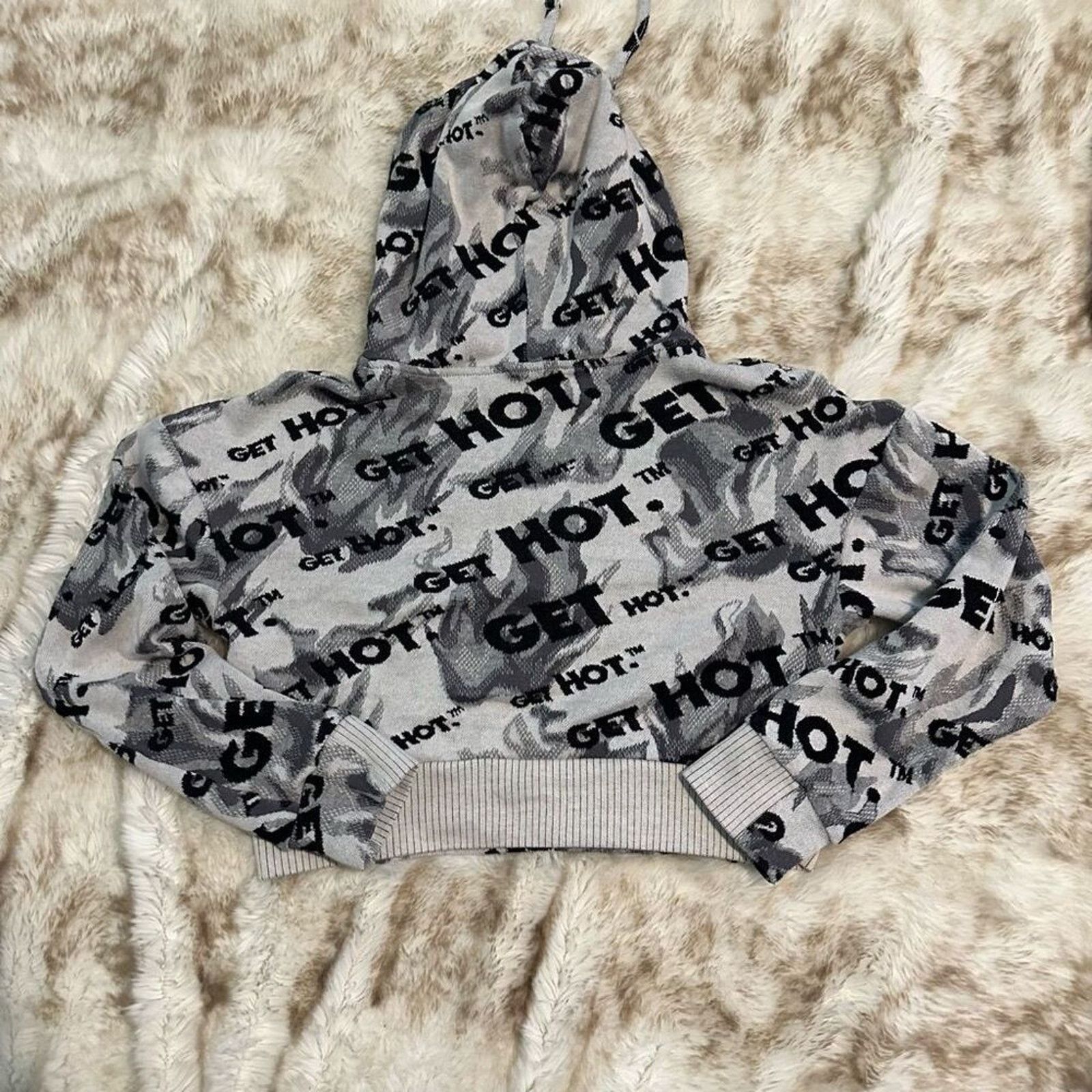 Other Twenty Montreal "Get Hot" hot yoga cropped hoodie | Sz S Size S / US 4 / IT 40 - 5 Thumbnail