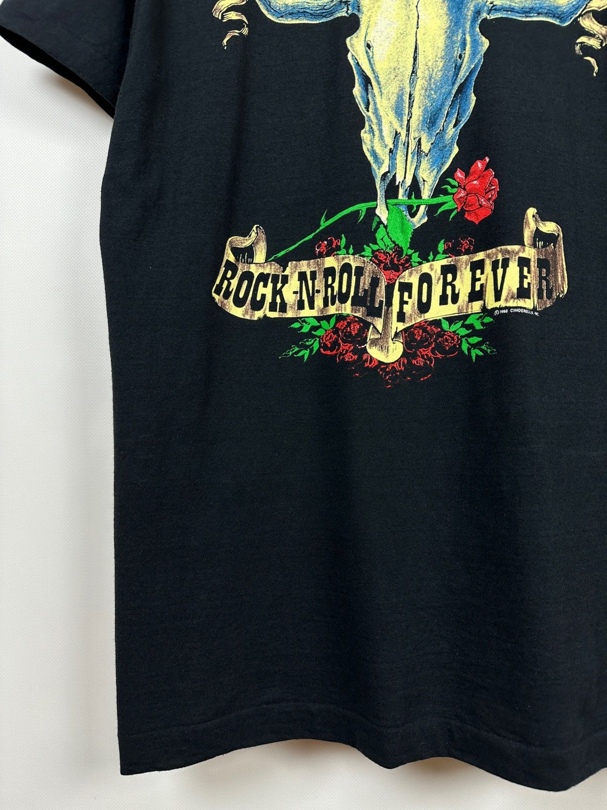 Band Tees 1988 Vintage Cinderella Long Cold Winter Tour Band T-Shirt Size US L / EU 52-54 / 3 - 9 Thumbnail