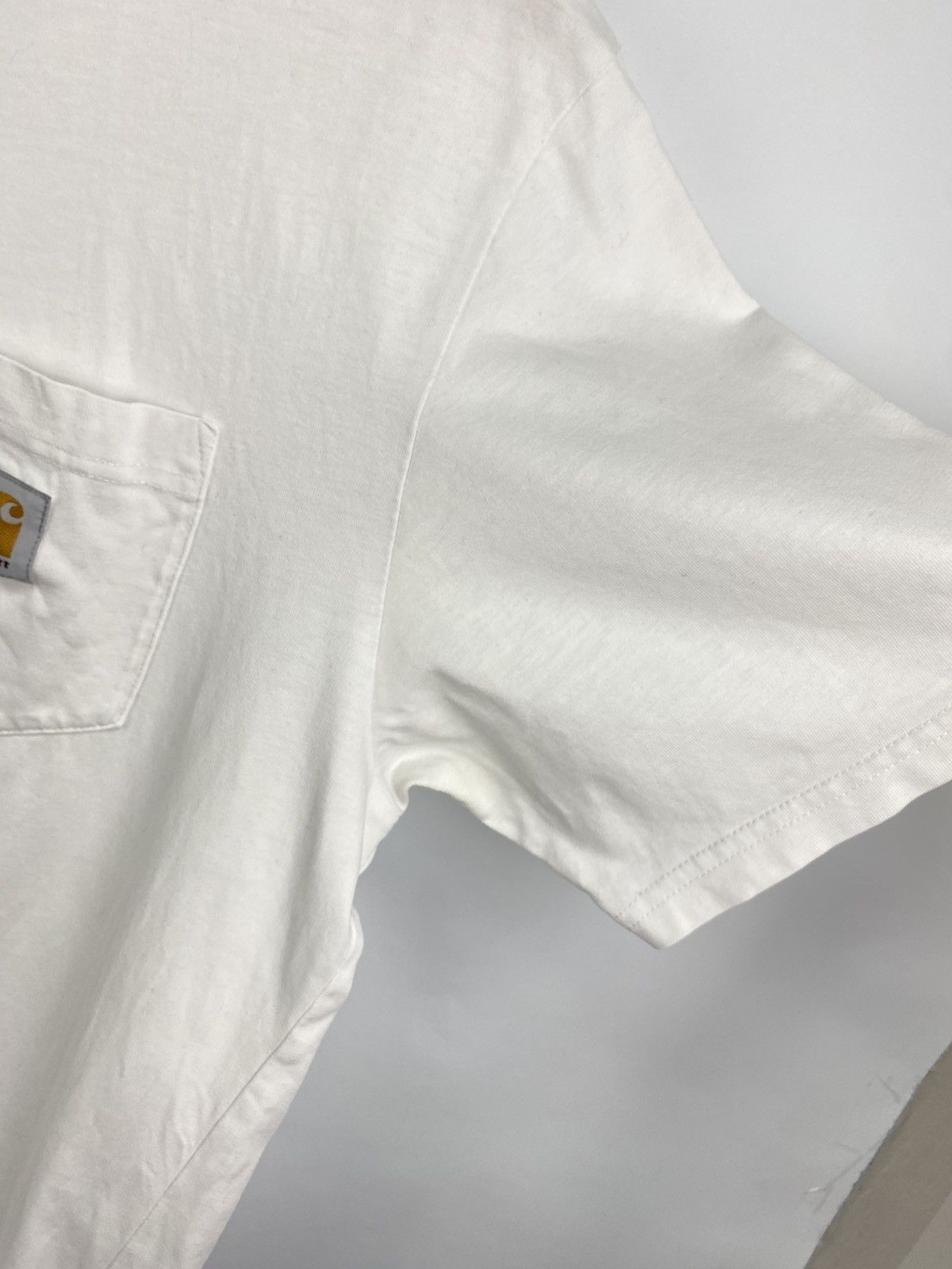 Carhartt × Carhartt Wip × Vintage 🇺🇸 Vintage Y2K Carhartt Box Logo T-Shirt Rare Retro Hype Size US L / EU 52-54 / 3 - 8 Thumbnail