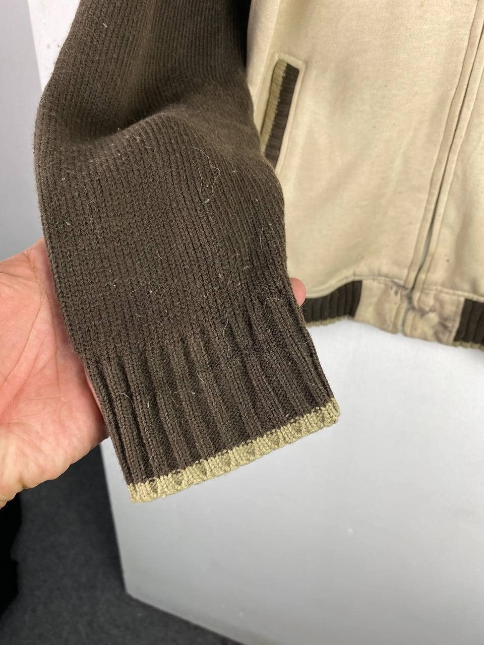 Converse converse cotton jacket wool sleeves nice design Size US L / EU 52-54 / 3 - 6 Thumbnail