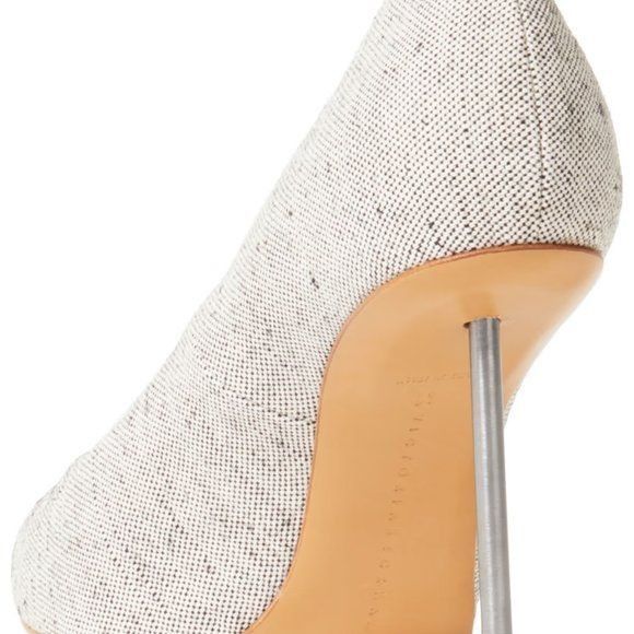 Victoria Beckham Victoria Beckham Canvas Pointy Pump Heels Size US 10 / IT 40 - 9 Thumbnail