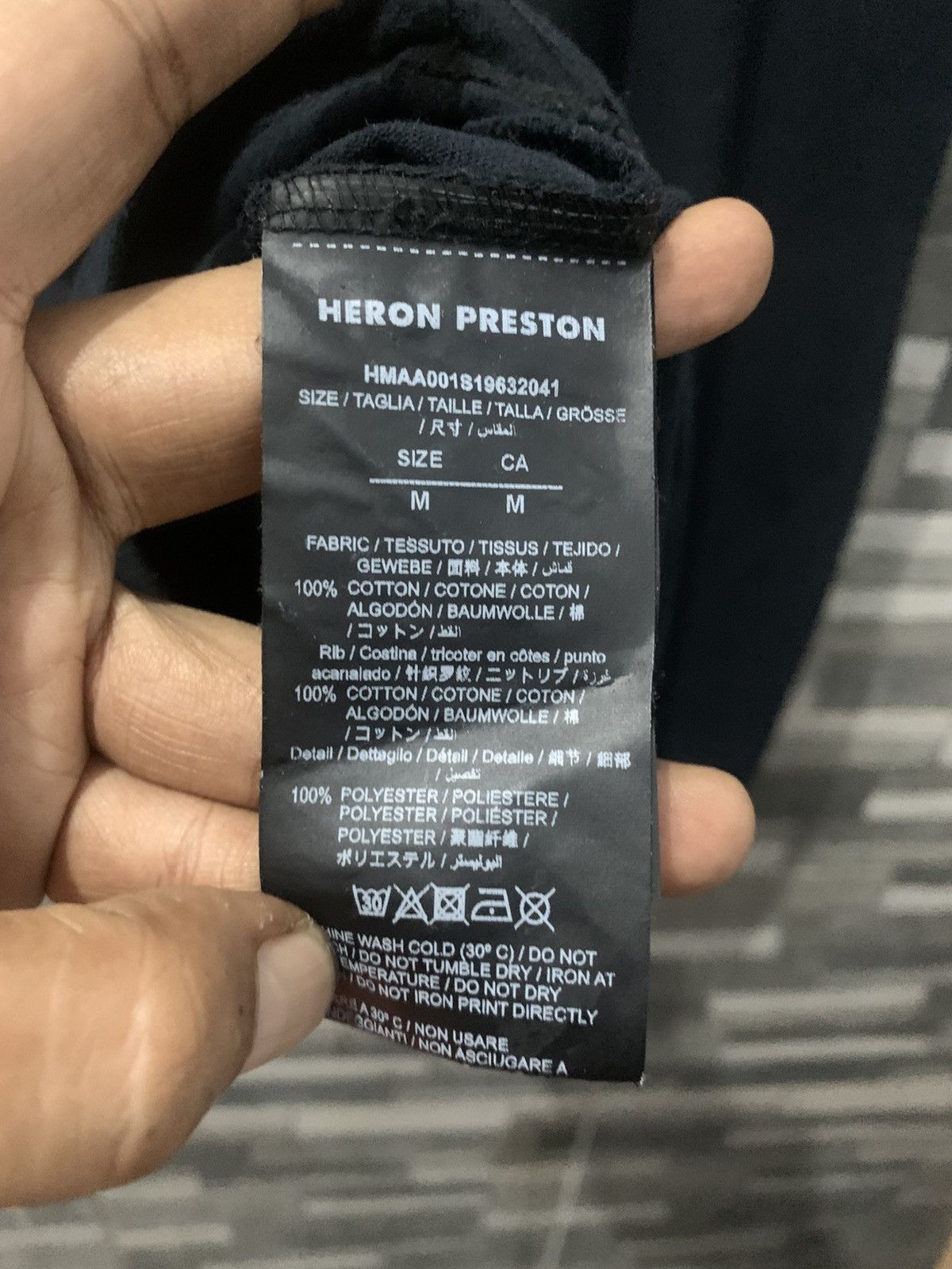 Heron Preston HERON PRESTON " MELTED " Tee Size US XL / EU 56 / 4 - 10 Thumbnail