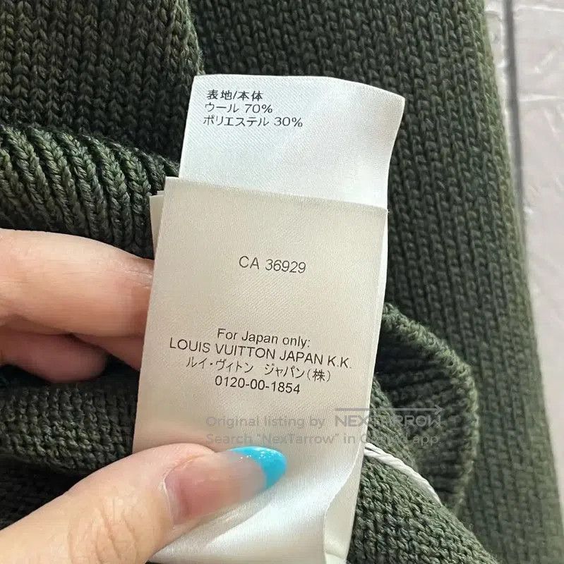 Other Louis Vuitton Green Cashmere Knit Sweater . Size XL / US 12-14 / IT 48-50 - 8 Thumbnail