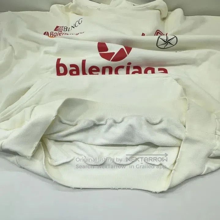 Balenciaga Balenciaga FW23 Logo Print Hoodie for All. Size US M / EU 48-50 / 2 - 3 Thumbnail