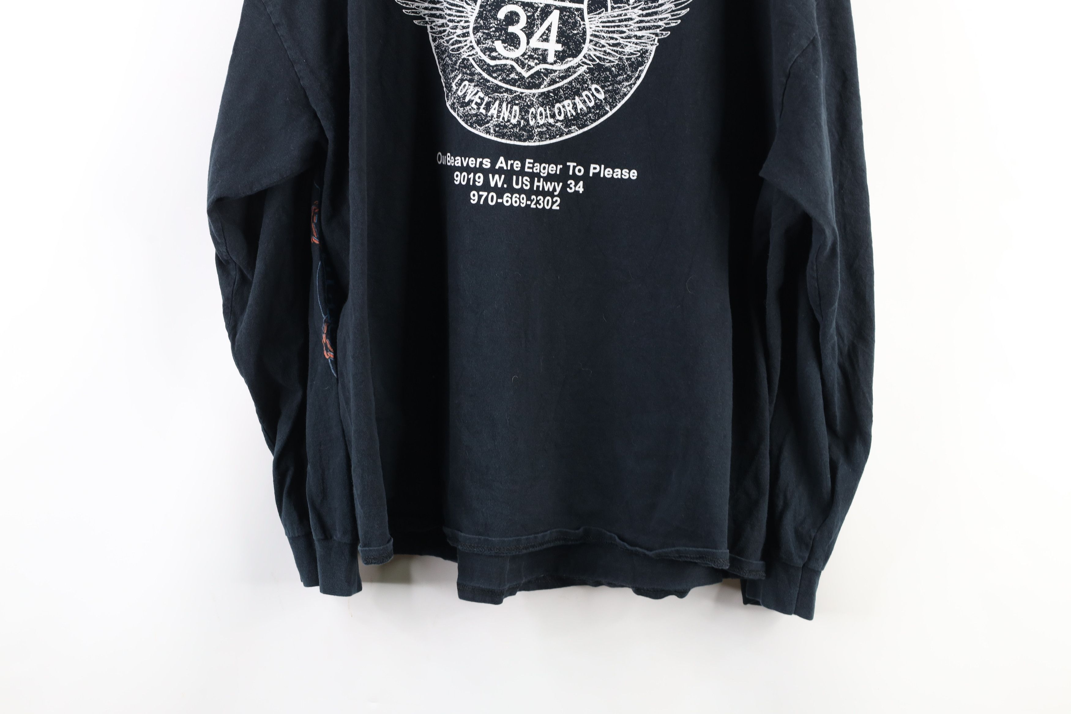 Vintage Vintage Easyriders Out Motorcycle Dog Long Sleeve T-Shirt Size US XXL / EU 58 / 5 - 9 Thumbnail