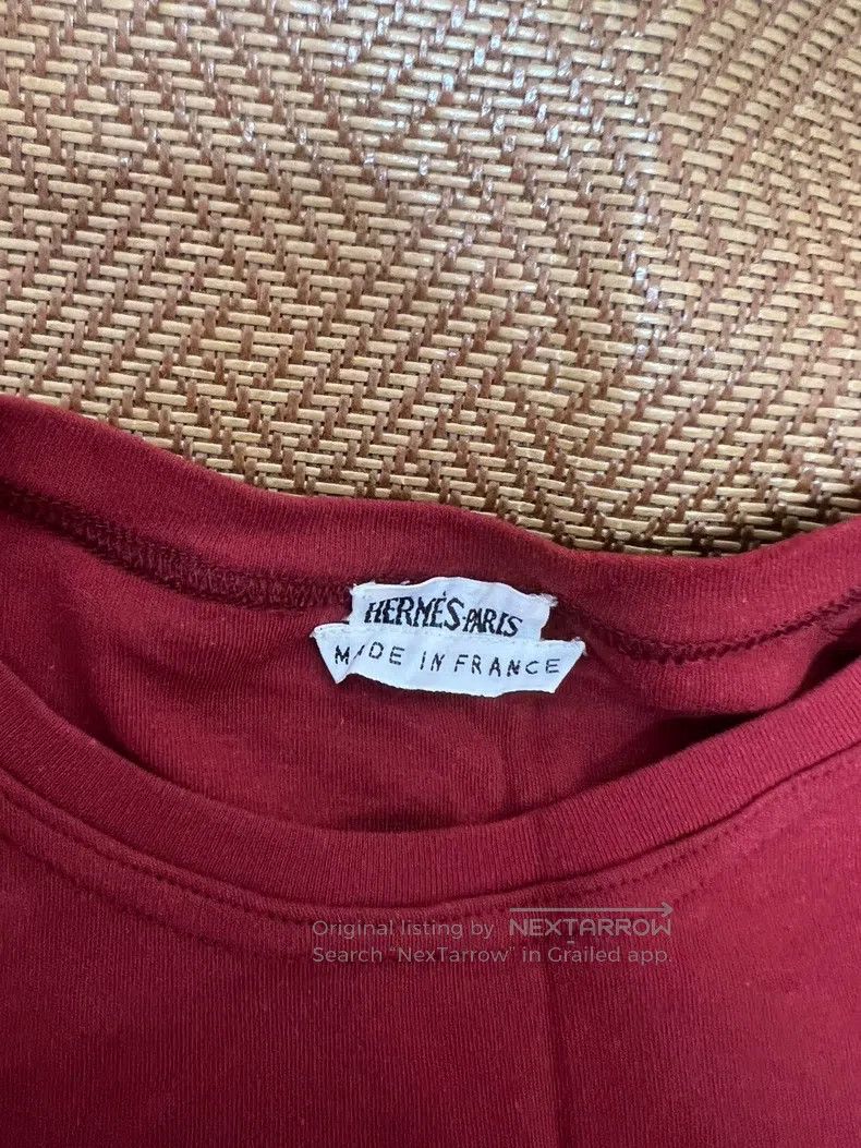Hermes Hermes T-shirt from Margiela period Size S / US 4 / IT 40 - 2 Thumbnail