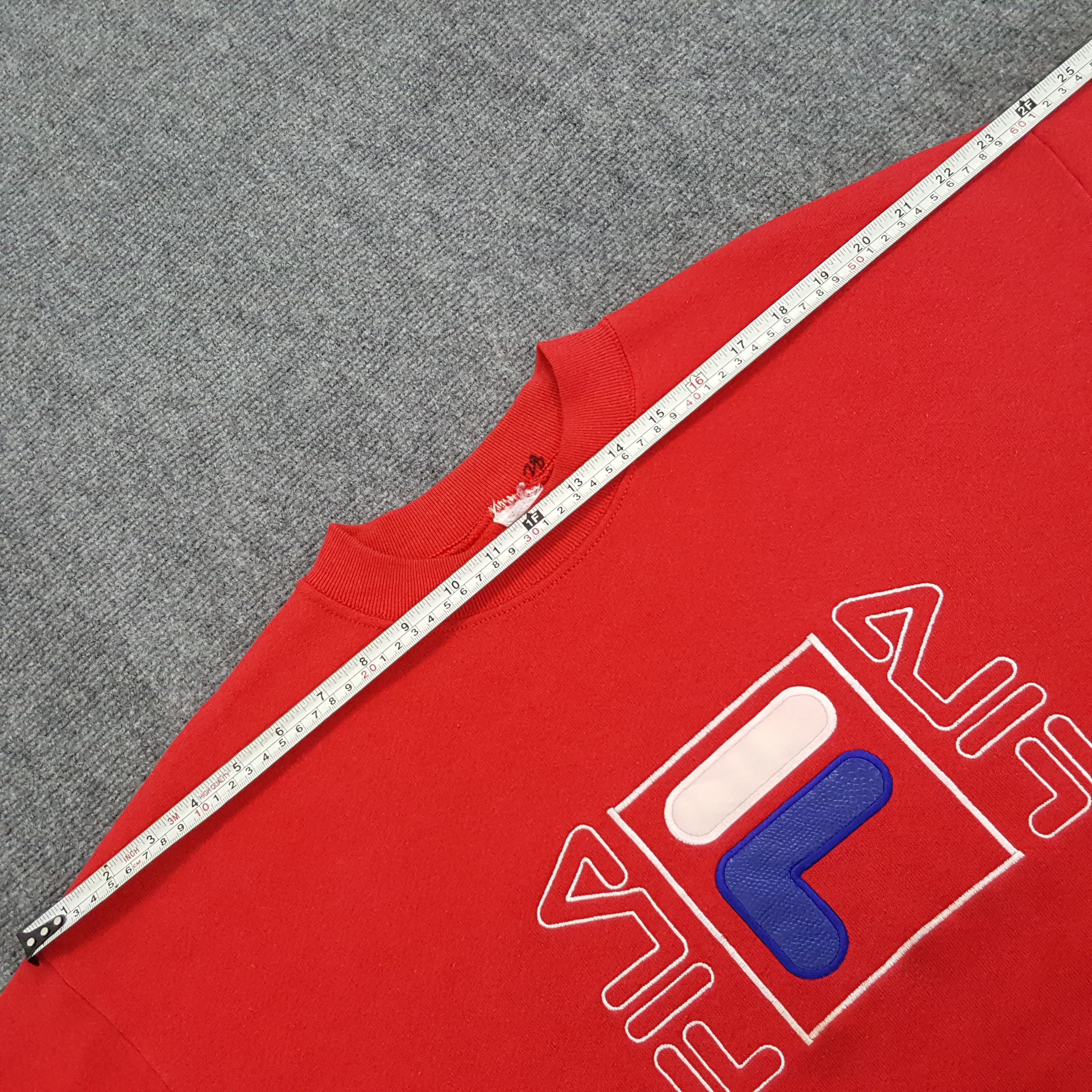 Fila × Vintage Fila Streetwear Style Sweatshirt Size US L / EU 52-54 / 3 - 7 Thumbnail
