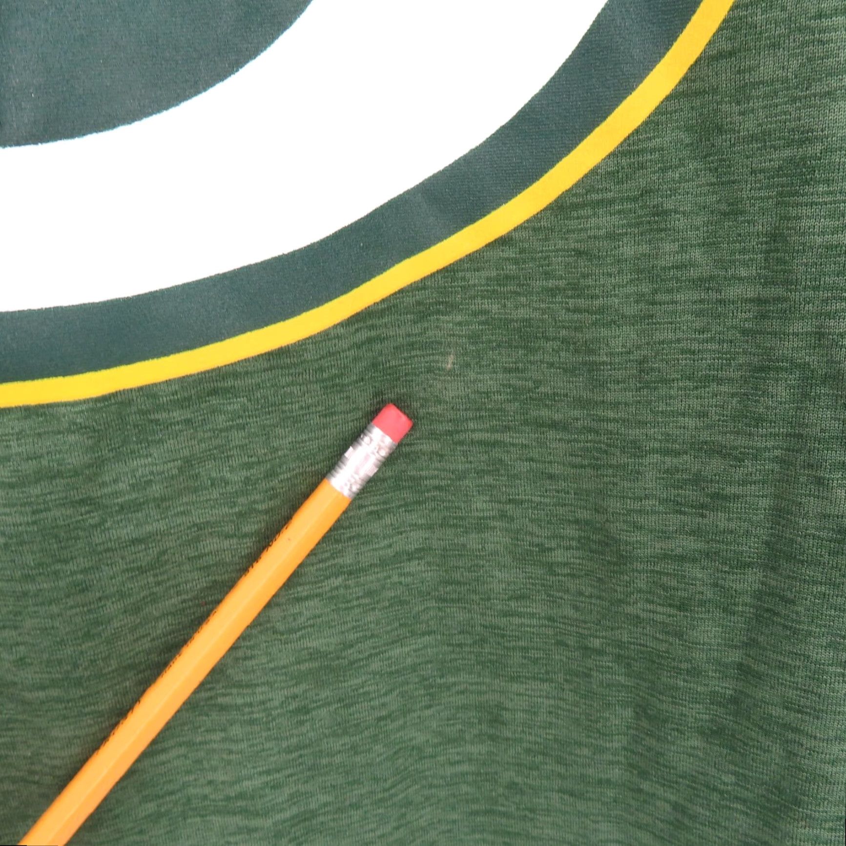 Logo 7 Majestic Mens Medium Green Bay Packers Logo Cool Base Short Sleeve Tee Shirt Top Size US M / EU 48-50 / 2 - 2 Thumbnail