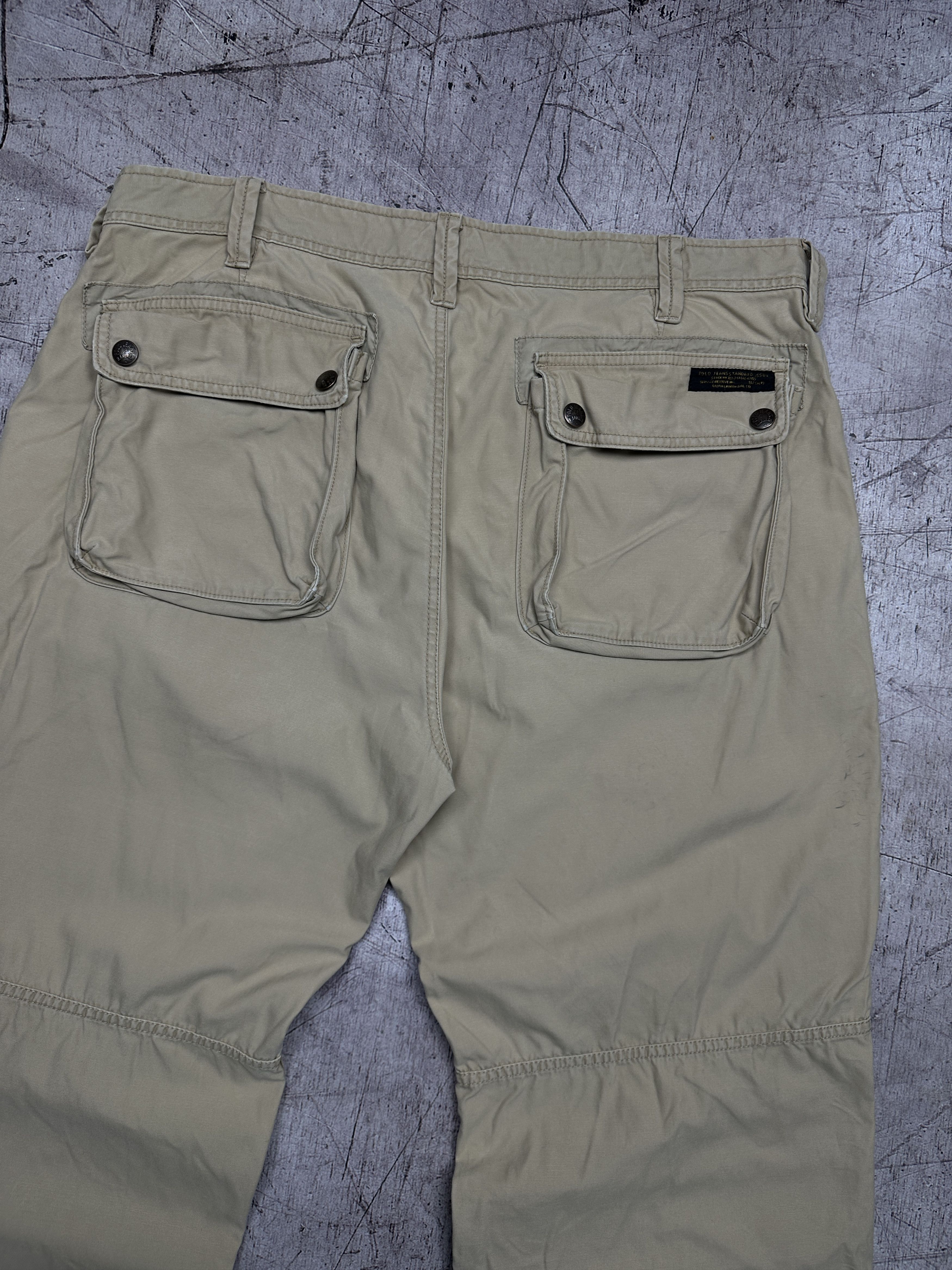 Lauren Ralph Lauren × Polo Ralph Lauren × Vintage Polo Ralph Lauren Jeans Co. Vintage Mens Workwear Pants Size US 38 / EU 54 - 8 Thumbnail