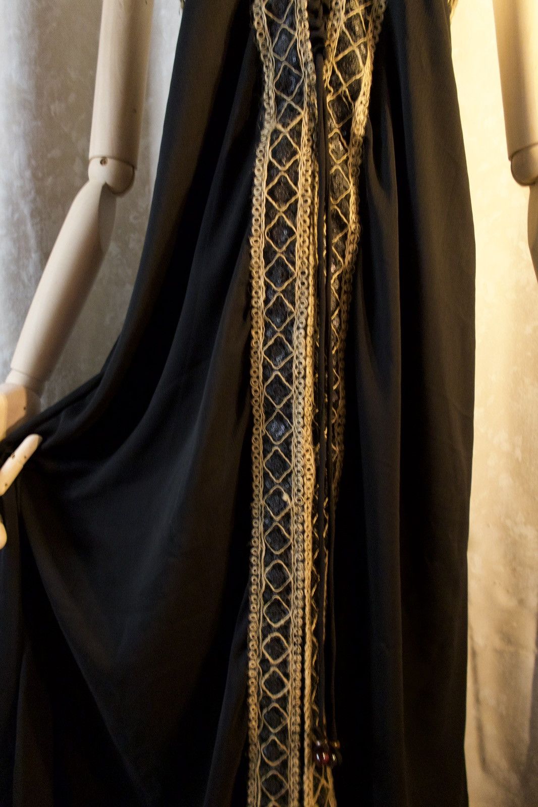 Other Midnight Ember Lace Maxi Dress Size L / US 10 / IT 46 - 7 Thumbnail