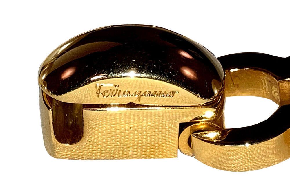 Salvatore Ferragamo Salvatore Ferragamo Simulated Pearl Bead Necklace Gold Tone Size ONE SIZE - 6 Thumbnail