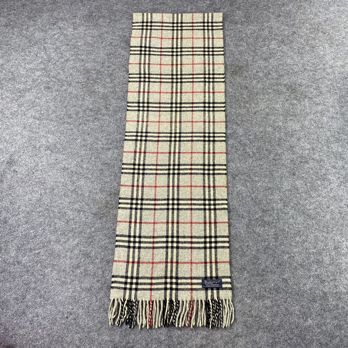 Burberry Burberry Wool Muffler / Scarf / Neckwear - T1238 Size ONE SIZE - 3 Thumbnail