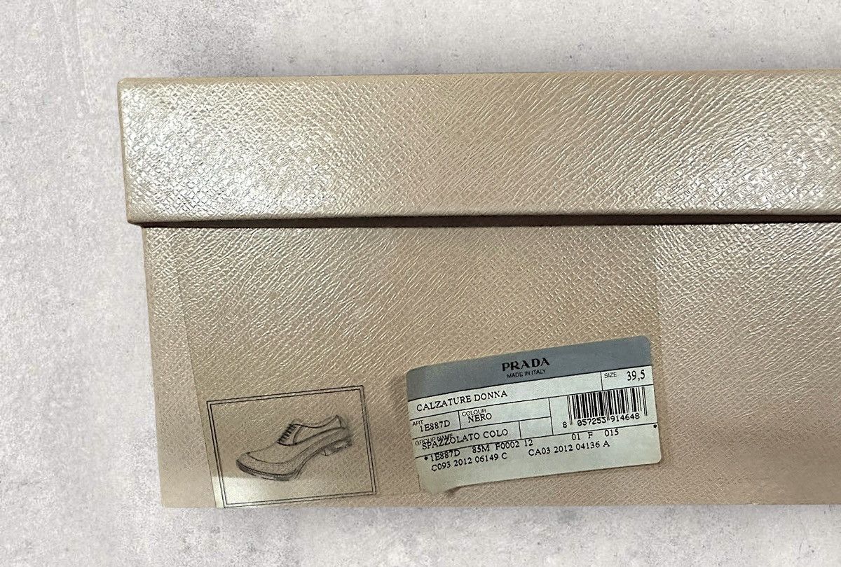 Prada Prada Spazzolato Wrapped Creeper Shoes Size US 9.5 / IT 39.5 - 11 Thumbnail
