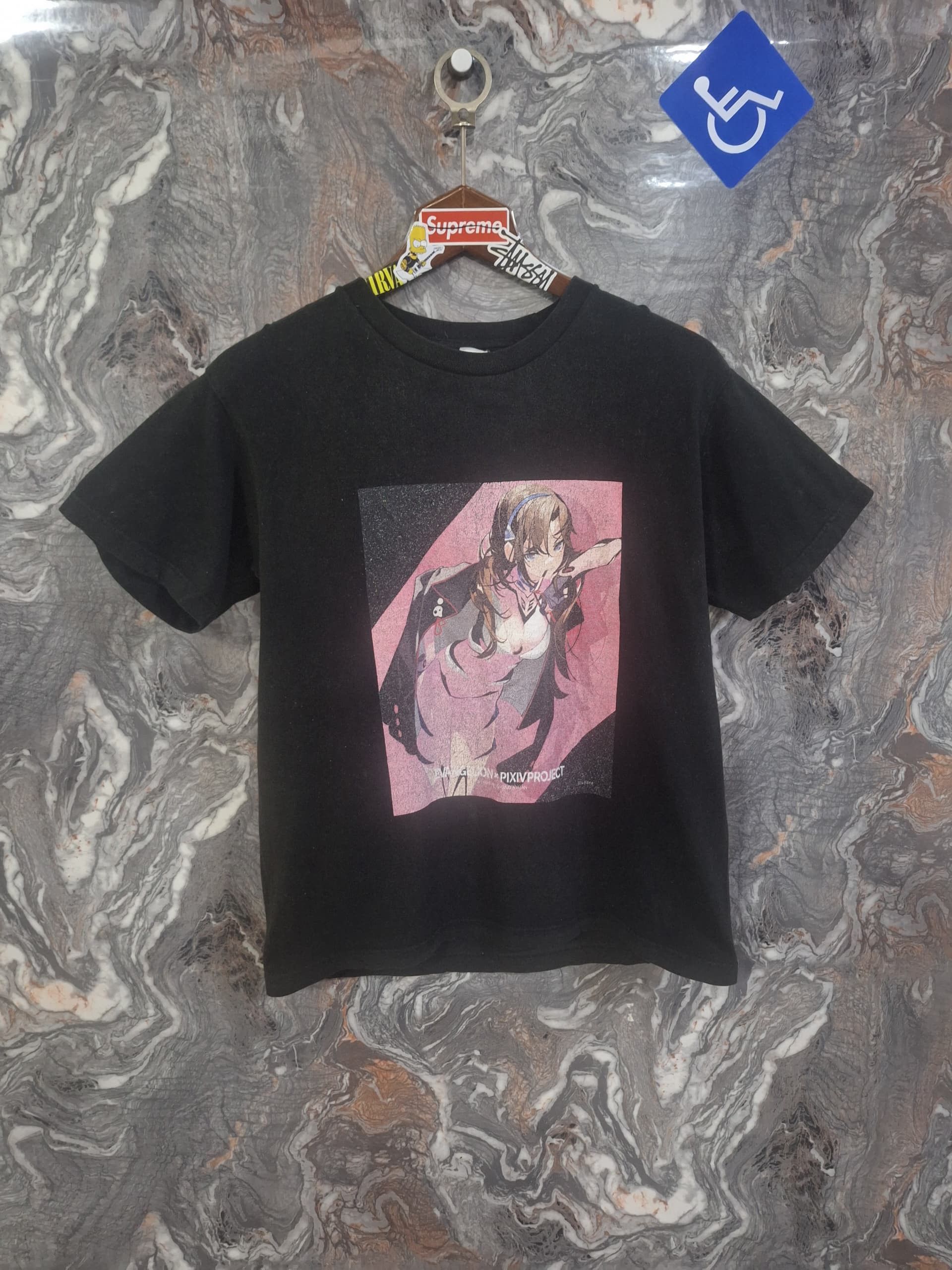 Anime NEON GENESIS EVANGELION LIMITED RARE ANIMA Size US M / EU 48-50 / 2 - 1 Thumbnail