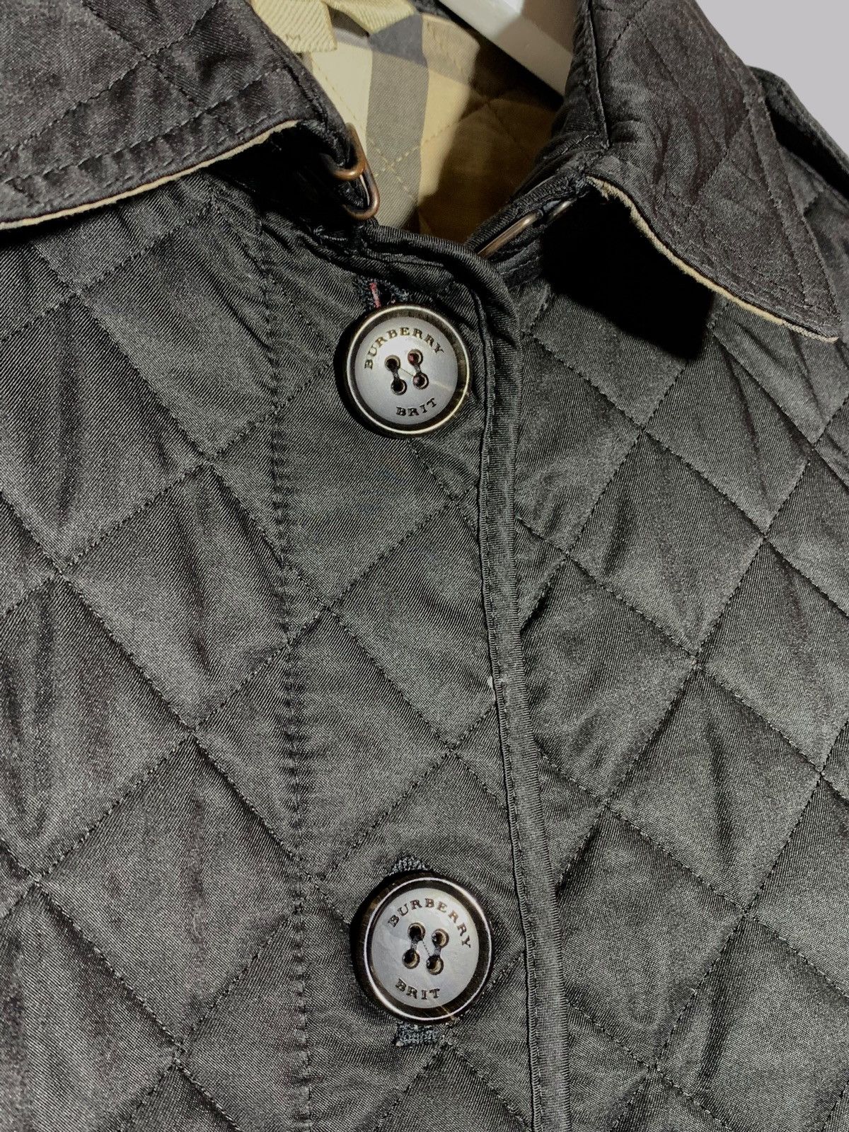 Burberry Burberry Brit Quilted Nova Check Lining Jacket Size M / US 6-8 / IT 42-44 - 5 Thumbnail