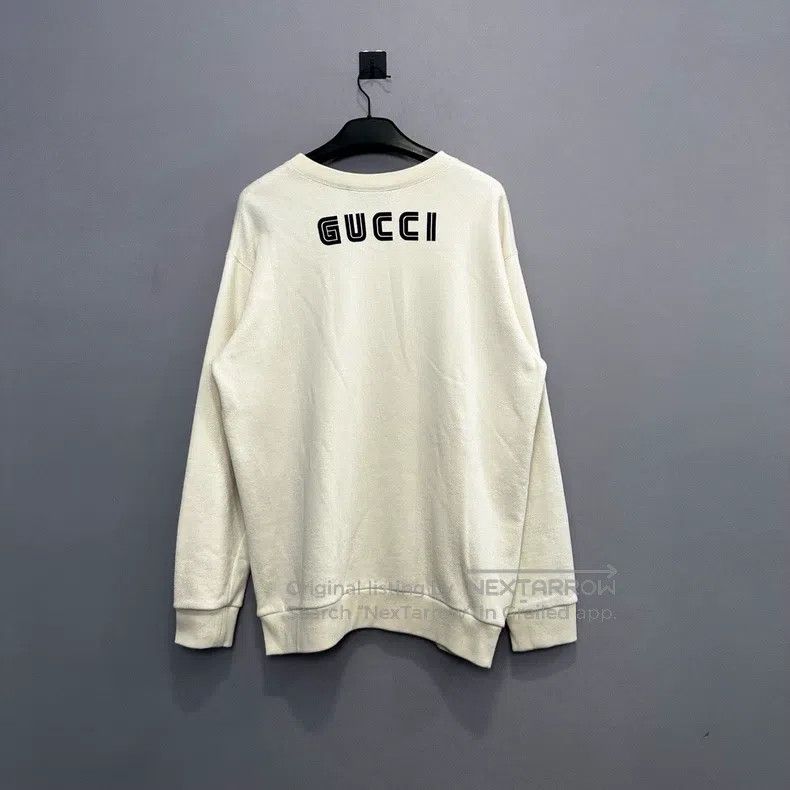 Gucci Gucci Snow White Scaled Sweatshirt Size L / US 10 / IT 46 - 2 Thumbnail