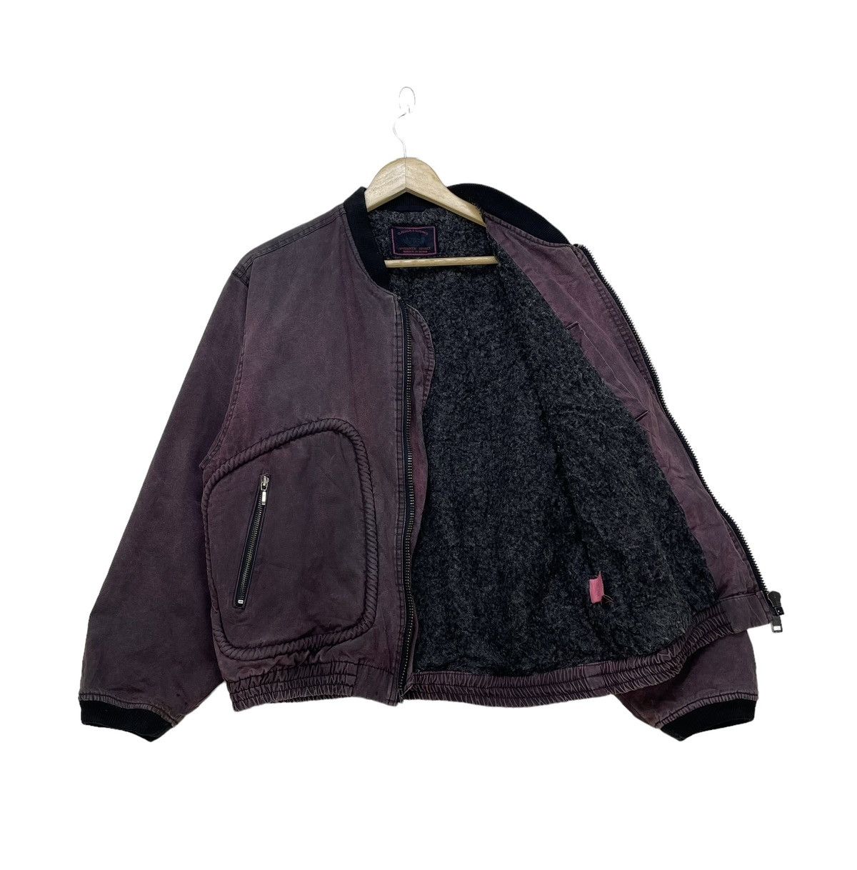 Issey Miyake 💥Vtg Big Born Bomber Warm Jacket Inspired 80s Issey Miyake Size US M / EU 48-50 / 2 - 2 Thumbnail