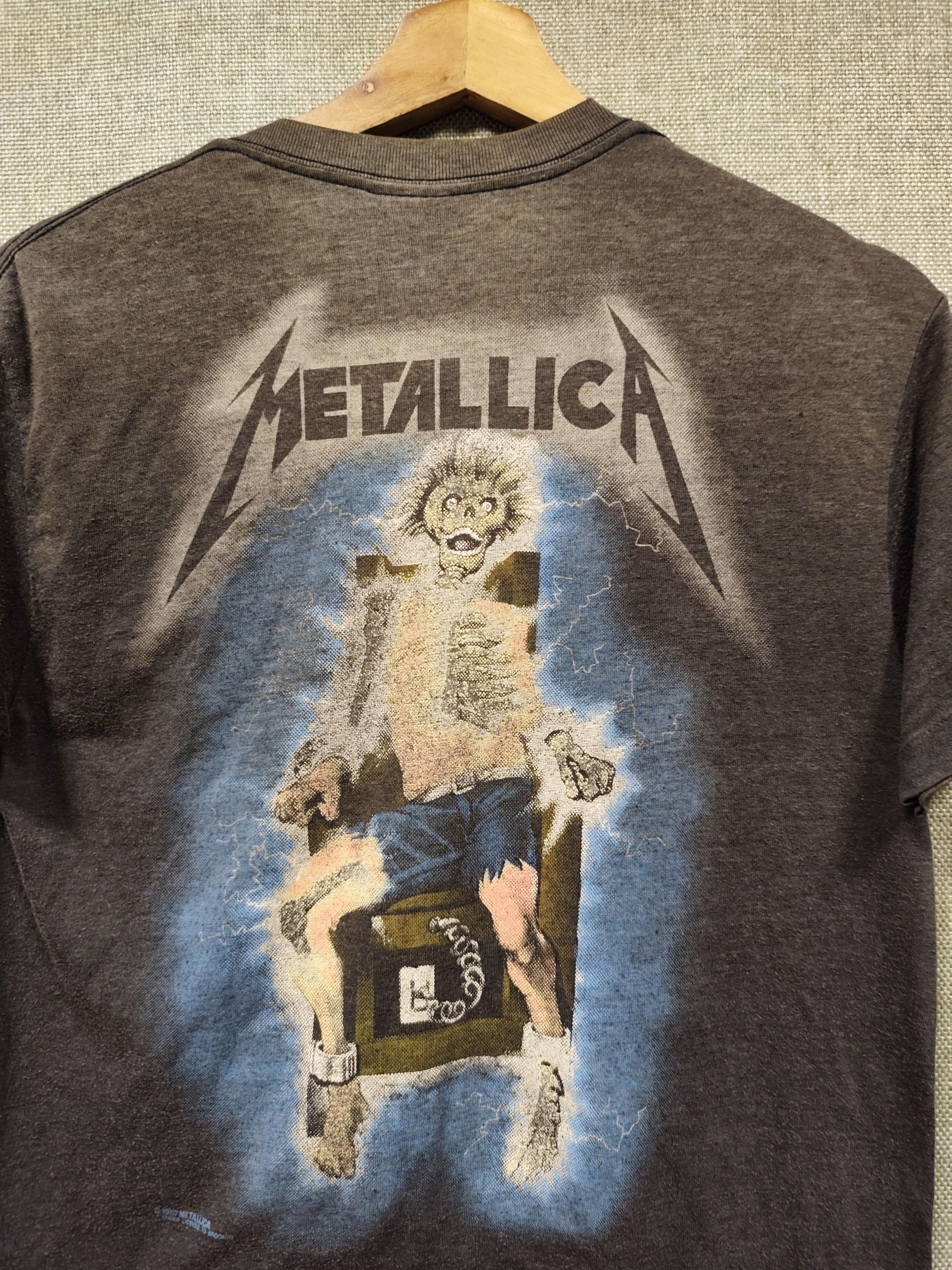 Metallica vintage 80s t shirt band metallica under licence to brockum Size US M / EU 48-50 / 2 - 3 Thumbnail