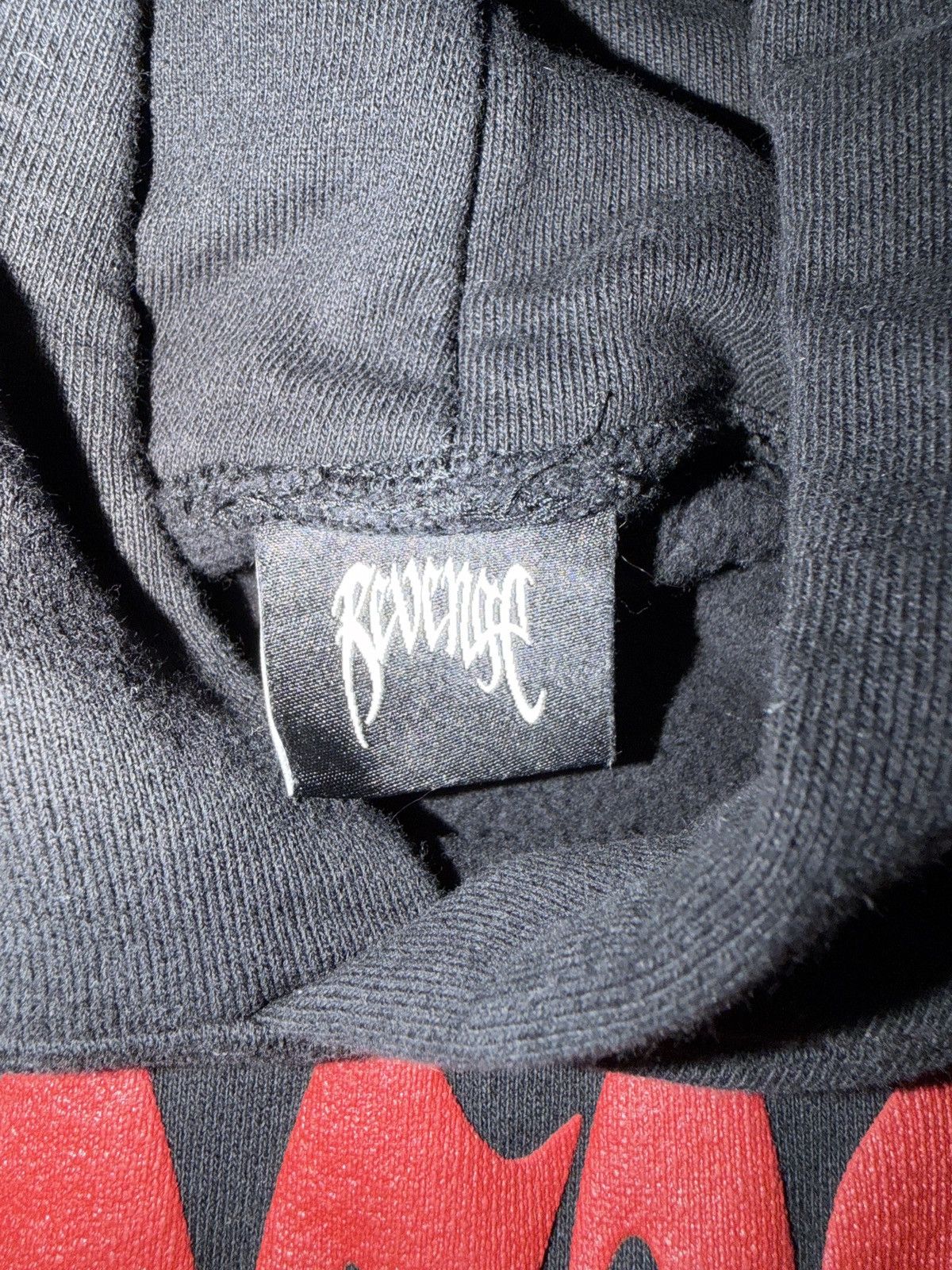 Revenge Revenge Valentine’s 2024 Black and Red Heartbreak hoodie Size US M / EU 48-50 / 2 - 4 Thumbnail