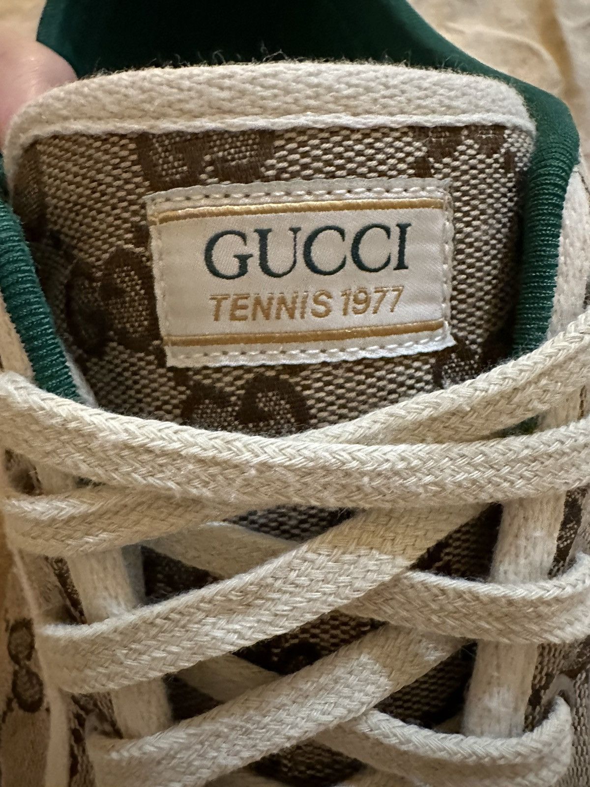 Gucci GG GUCCI TENNIS 1977 SNEAKER Size US 10 / EU 43 - 9 Thumbnail