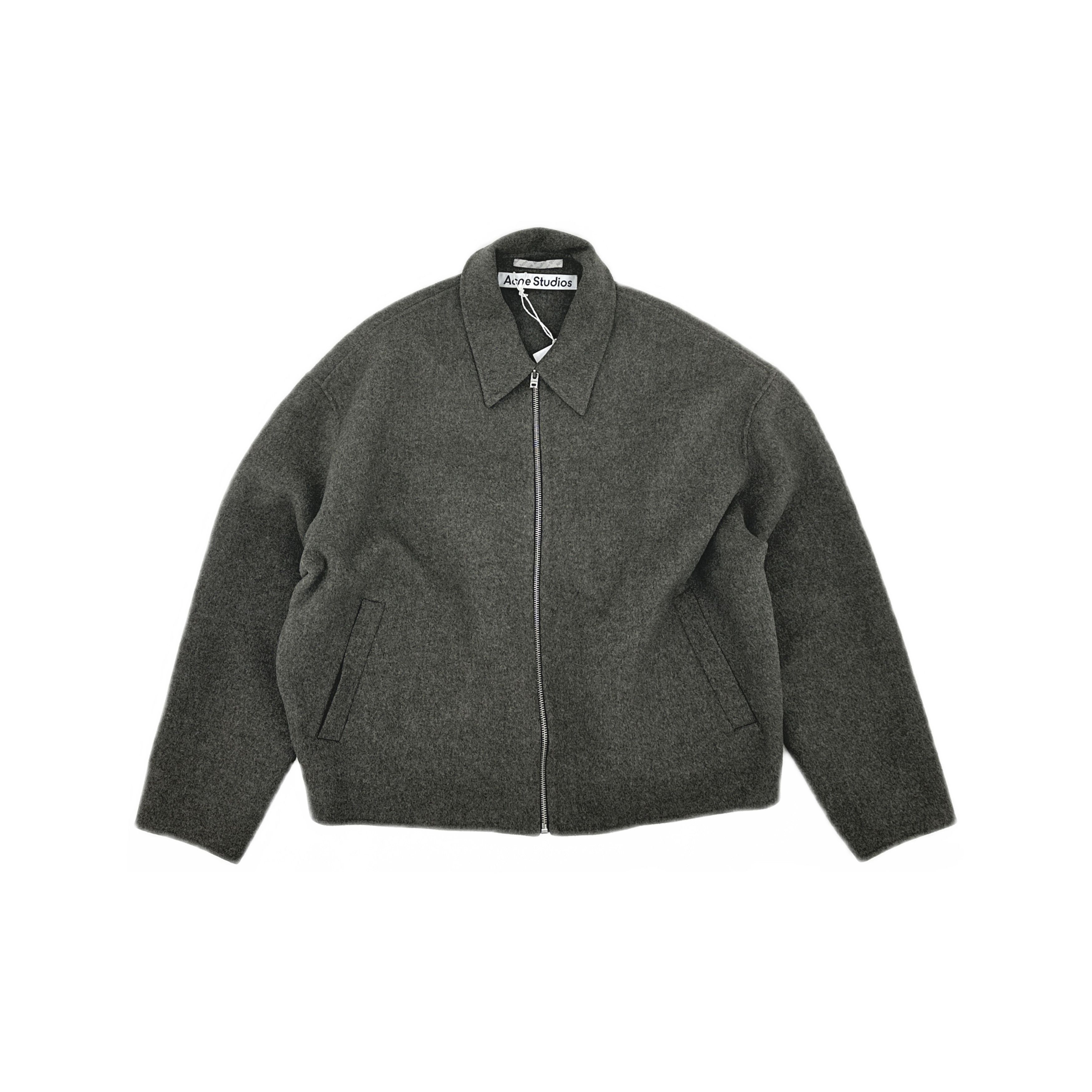 Acne Studios Acne Studios Wool Zip-Up Jacket Size S Size US S / EU 44-46 / 1 - 1 Thumbnail