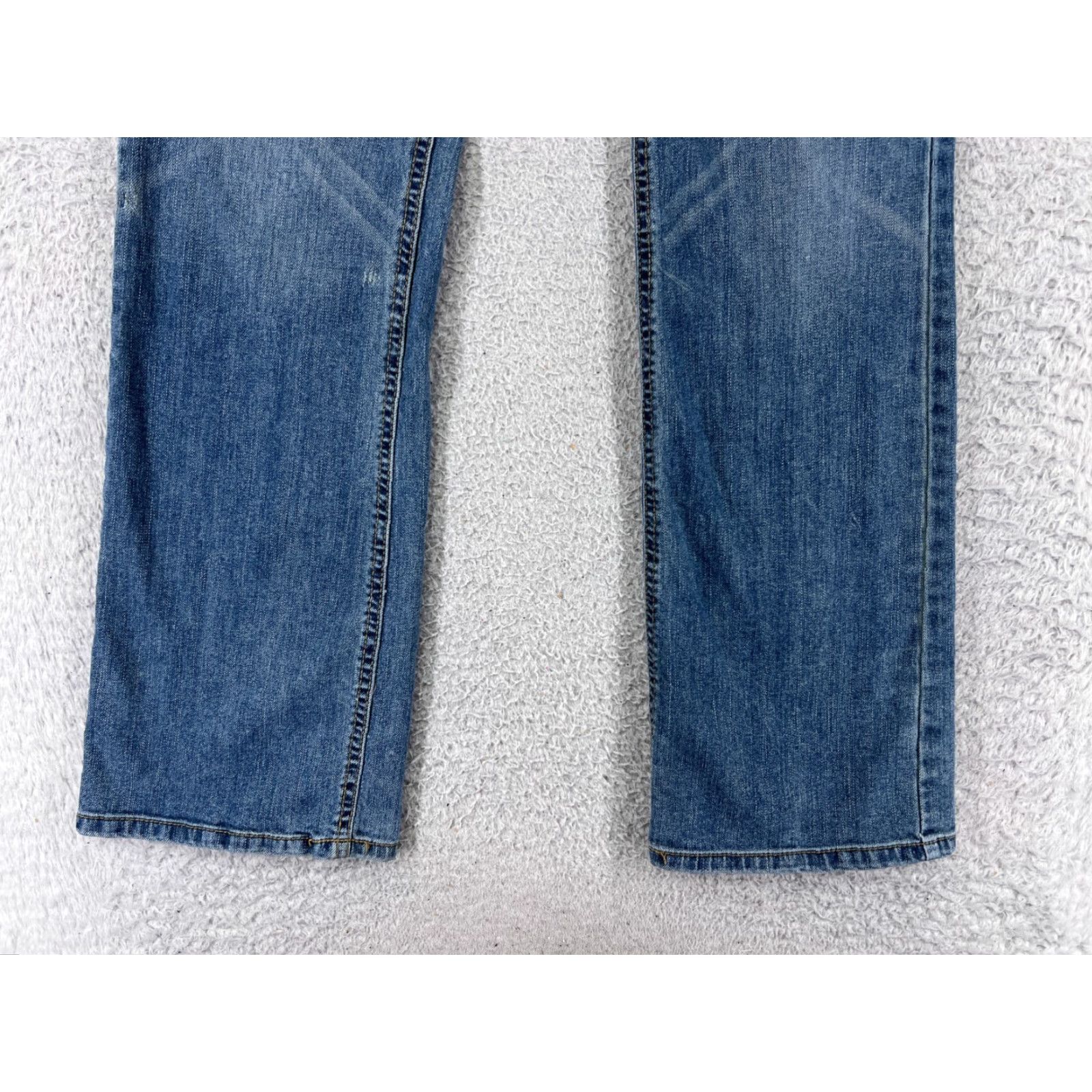 Mossimo Mossimo Jeans 8 Blue Denim Curvy Boot Cut Cotton Blend 28x29 Womens Size 30" / US 8 / IT 44 - 2 Thumbnail