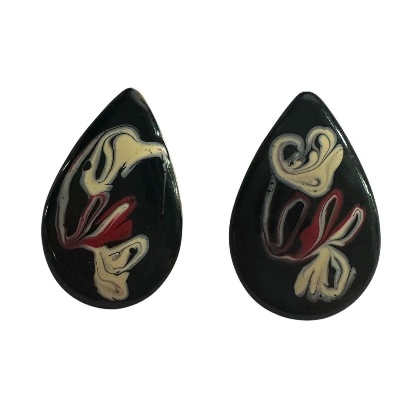 Other Women's Tear Drop Shaped Earrings with Swirl Design Size ONE SIZE - 11 Thumbnail