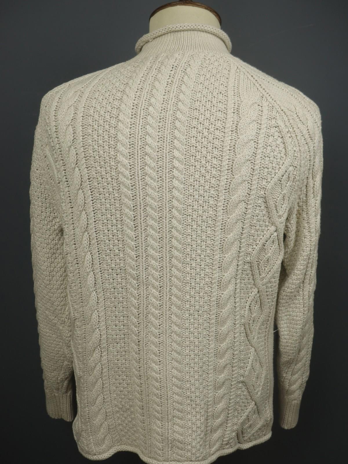 J.Crew J.Crew Beige 100% Cotton Knitted Pullover Sweater Size M Size M / US 6-8 / IT 42-44 - 1 Thumbnail