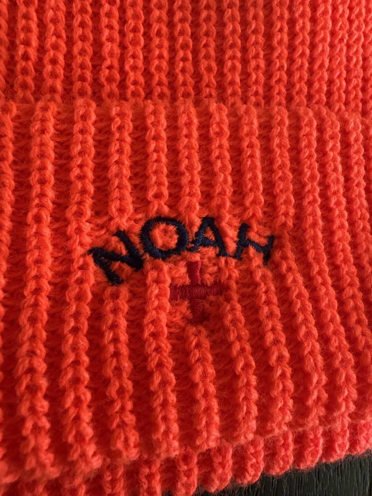 Noah Noah Core Logo Beanie — Orange (OS) Size ONE SIZE - 2 Thumbnail