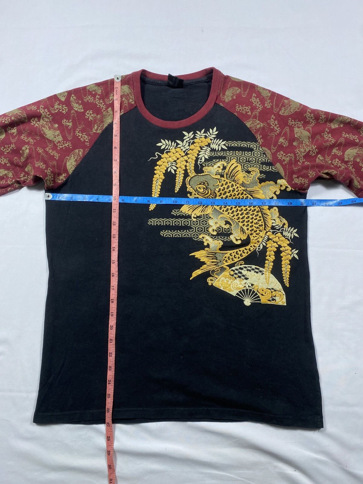 Hysteric Glamour Japanese Sukajan Koi Fish DBLD full print Size US L / EU 52-54 / 3 - 11 Thumbnail