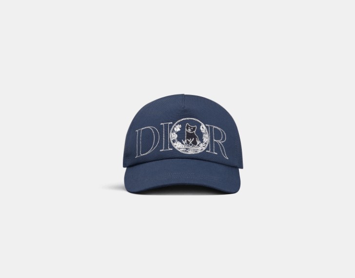 Dior o1w1db11025 583C93 Size : OS / Hat / Cap in Navy Blue Size ONE SIZE - 1 Thumbnail
