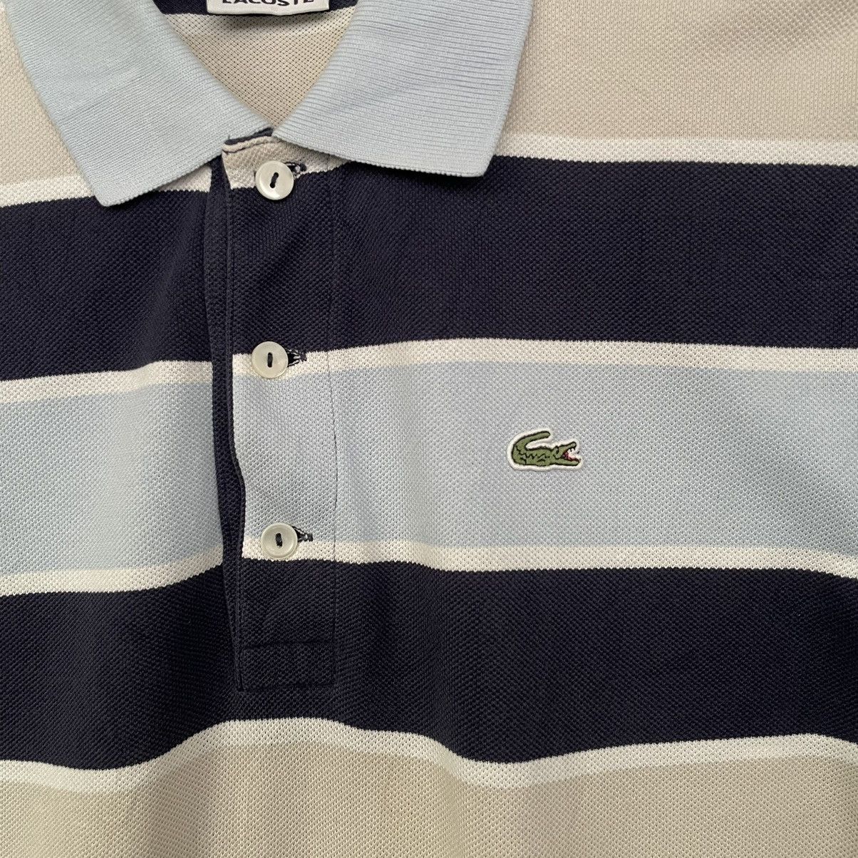 Lacoste Lacoste Multicolour Stripes Polo T Shirt Small Size Size US S / EU 44-46 / 1 - 2 Thumbnail