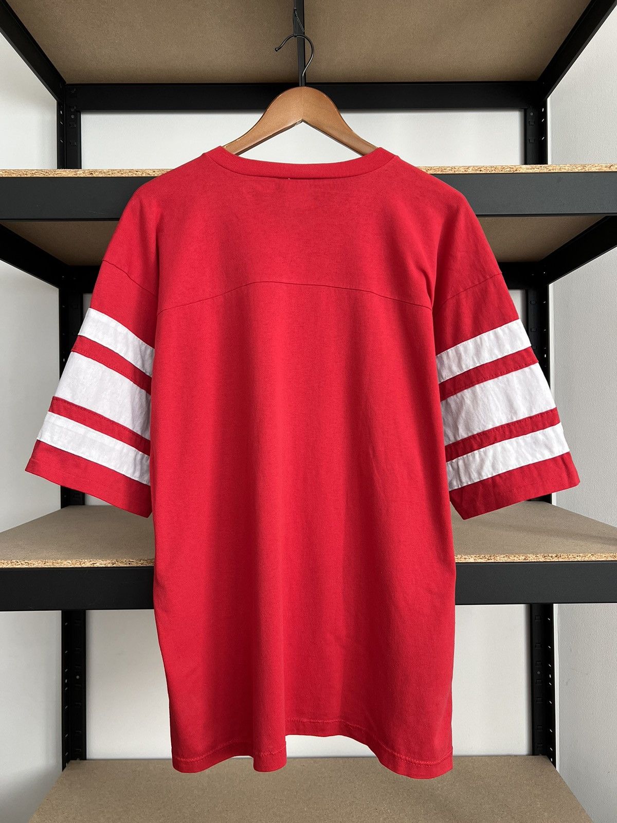 NFL Vintage 90s Kansas City Chiefs NFL Logo 7 T-shirt Size US XL / EU 56 / 4 - 2 Thumbnail