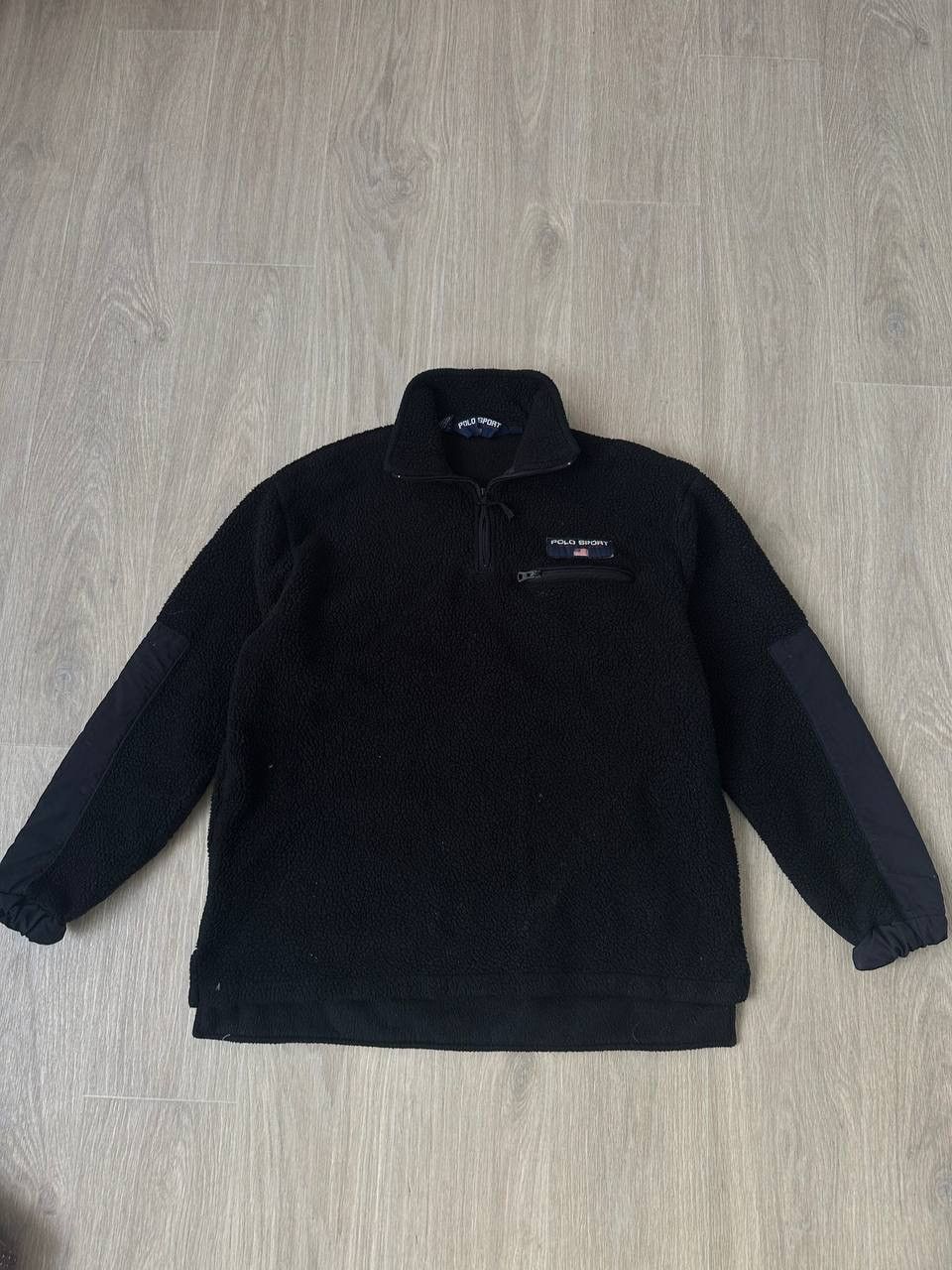 Polo Ralph Lauren Vintage Polo Sport sherpa jacket 90s Size US S / EU 44-46 / 1 - 1 Thumbnail
