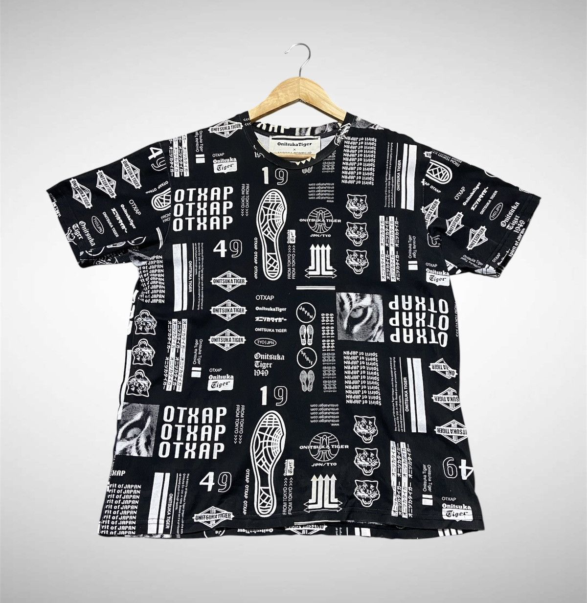 Onitsuka Tiger 🔥🔥 Onitsuka Tiger X Andrea Pompilio Full Print Shirt Size US L / EU 52-54 / 3 - 3 Thumbnail