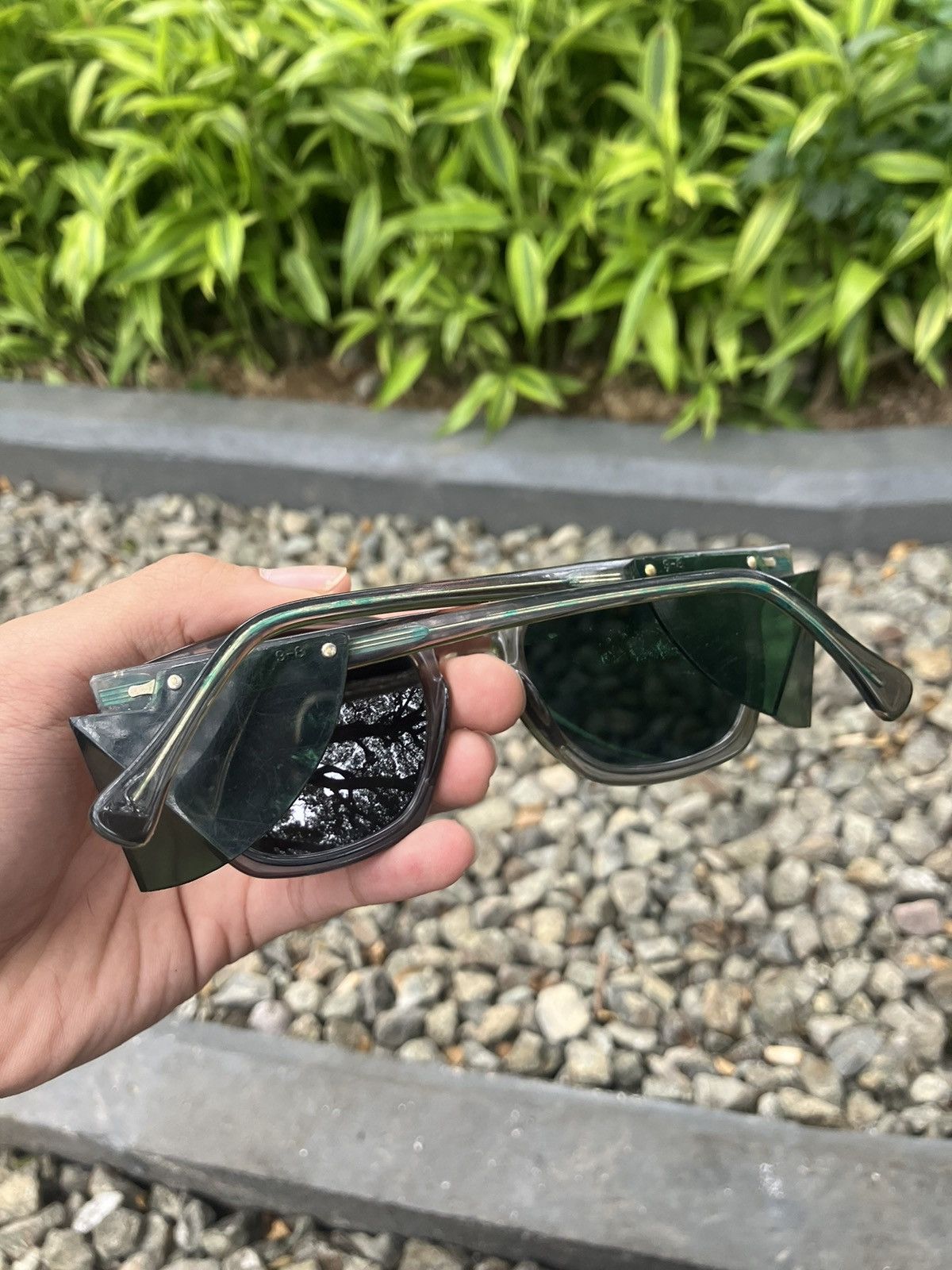 American Optical American Optical Vintage Sunglasses Green Size ONE SIZE - 2 Thumbnail