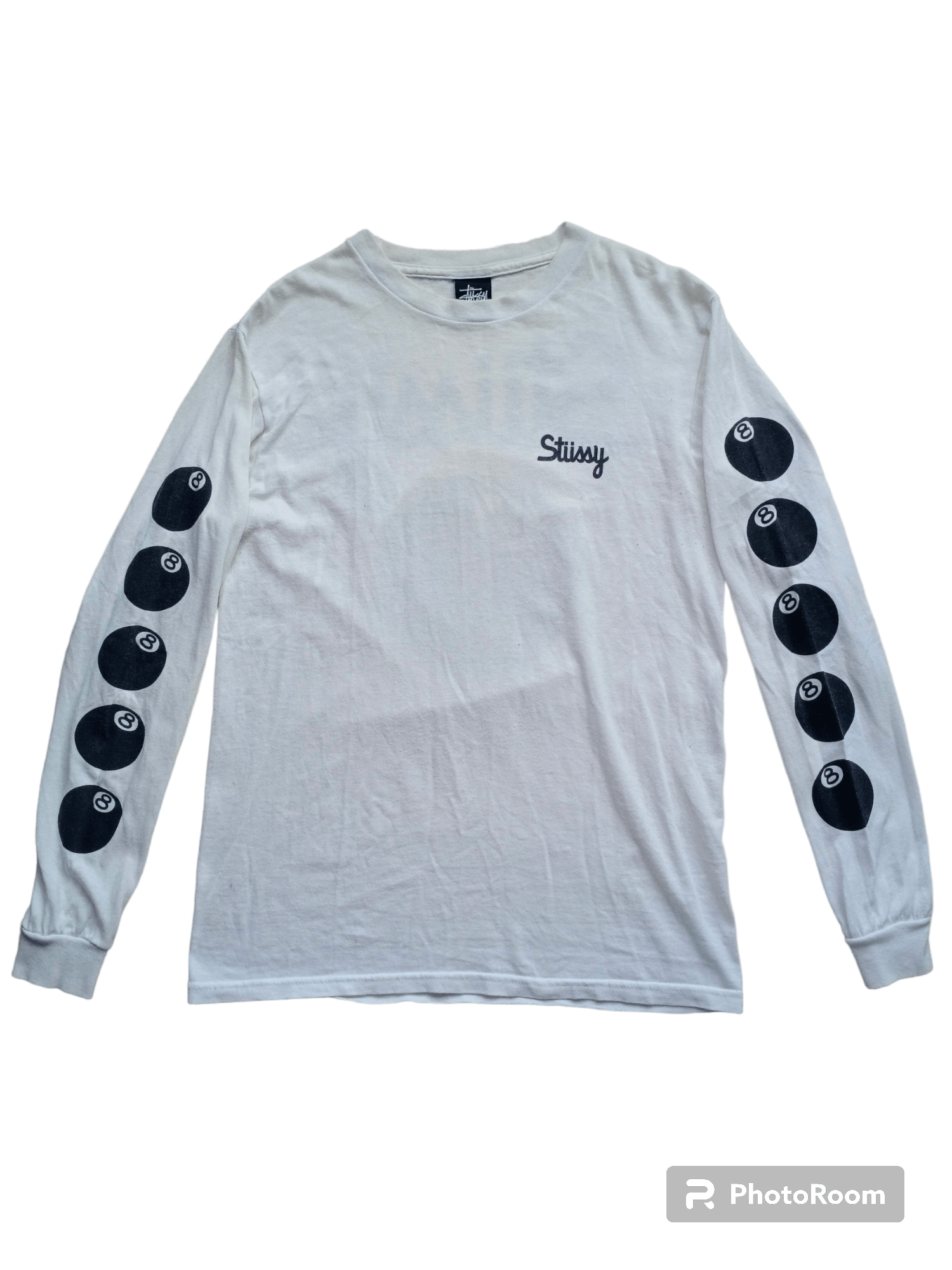 vintage USA製 stussy 8ボール ラグラン M 【公式通販】