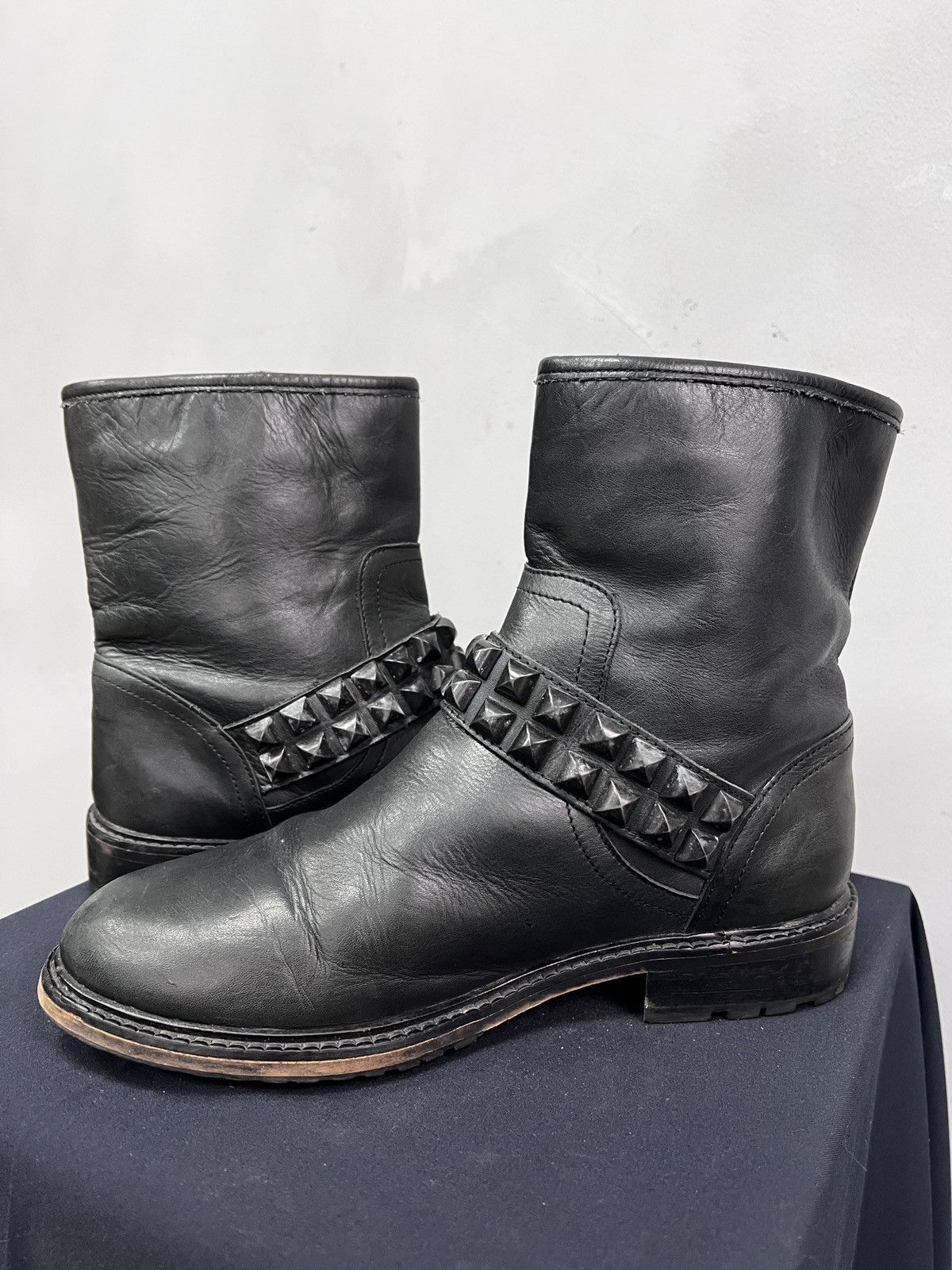 Guidi Studded gothic avant garde boots hedi slimane style y2k Size US 7.5 / EU 40-41 - 9 Thumbnail