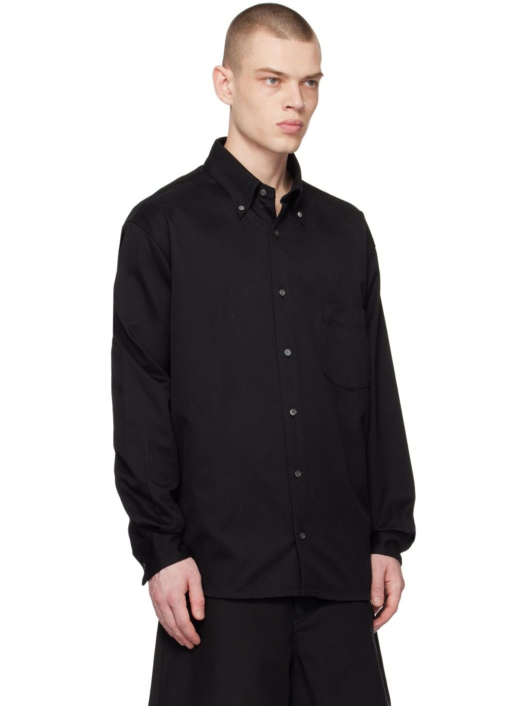 Acne Studios Acne Studios Odrox Cotton Twill Overshirt Size US S / EU 44-46 / 1 - 6 Thumbnail