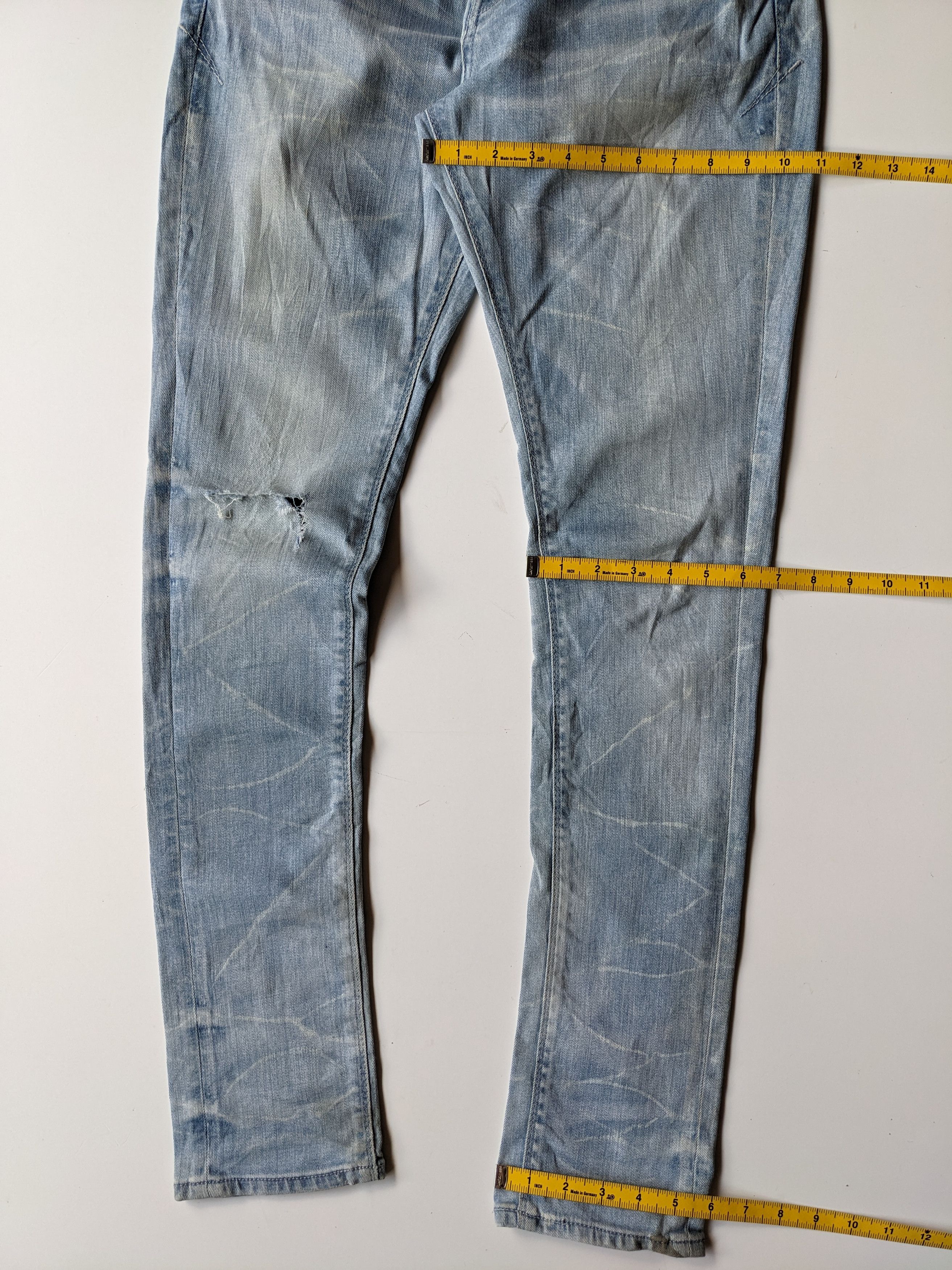 GOSTAR DE FUGA × If Six Was Nine Gostar de Fuga ripped slim fit Size US 32 / EU 48 - 8 Thumbnail