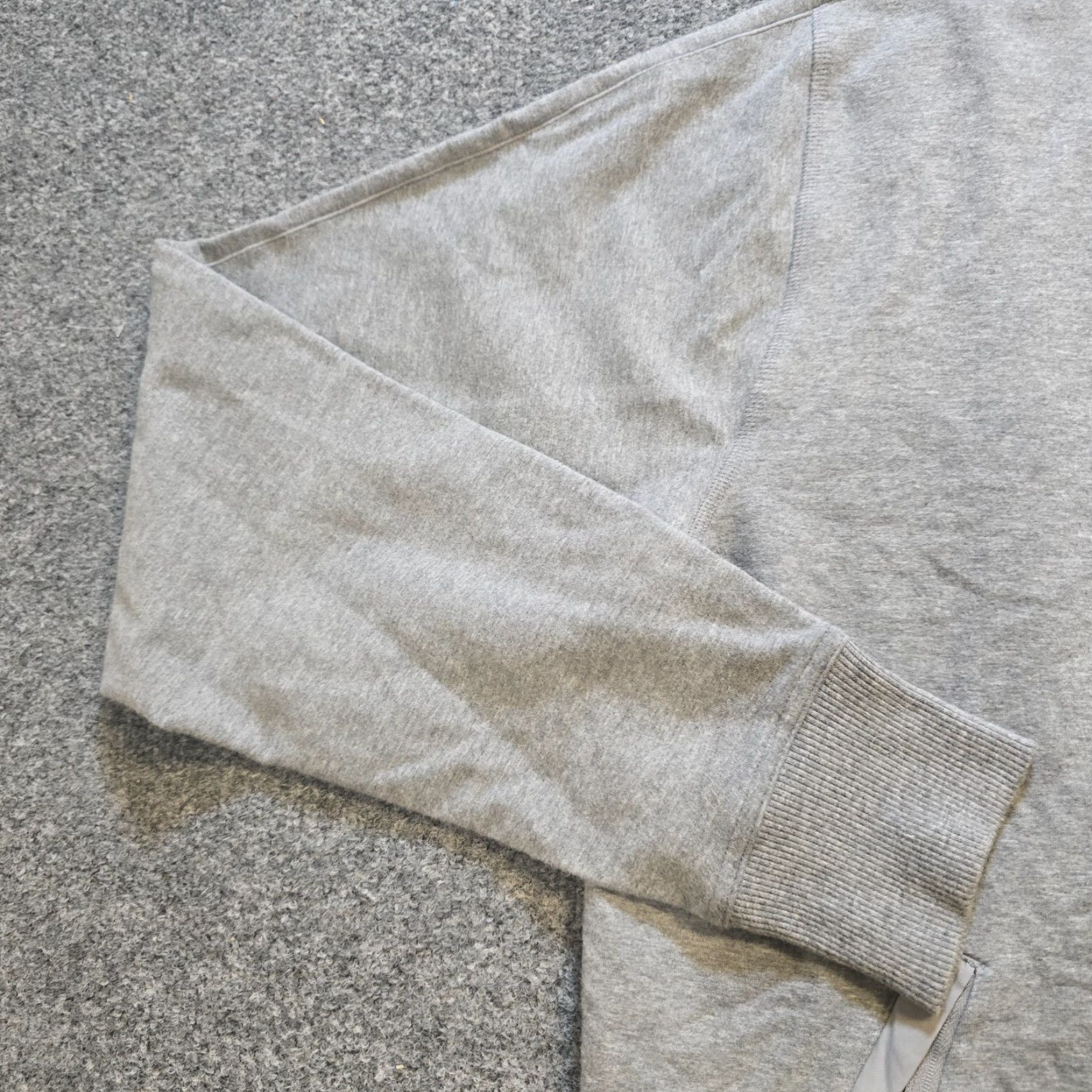 Vintage Mack Weldon Sweatshirt Hoodie Mens Large Gray Full Zip Pockets Long Sleeve Casual Regular Knit Cotton Blend Spandex Size US XL / EU 56 / 4 - 3 Thumbnail
