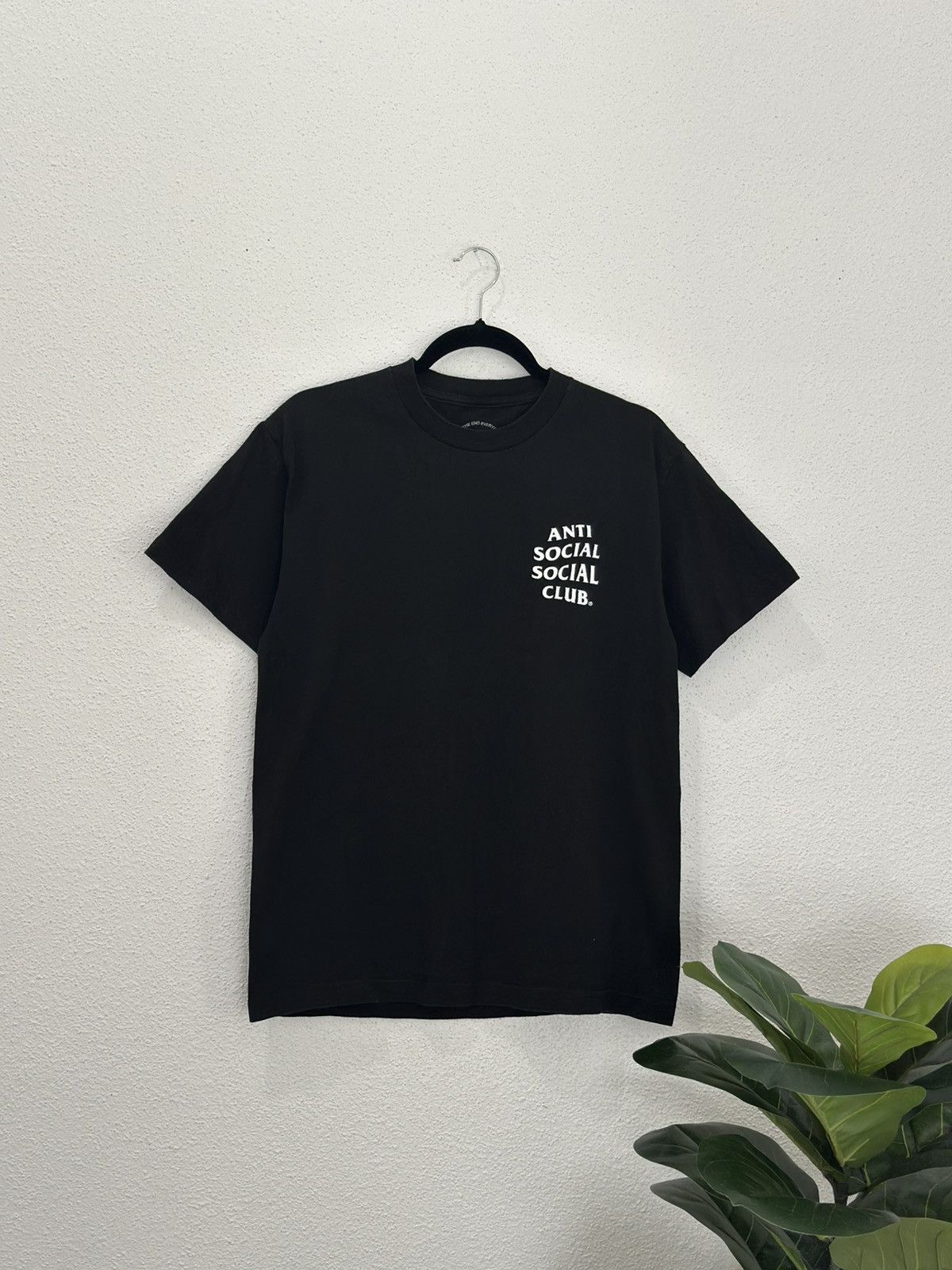 Anti Social Social Club Anti Social Social Club Spell Out Logo Print Men’s M T-Shirt Size US M / EU 48-50 / 2 - 3 Thumbnail
