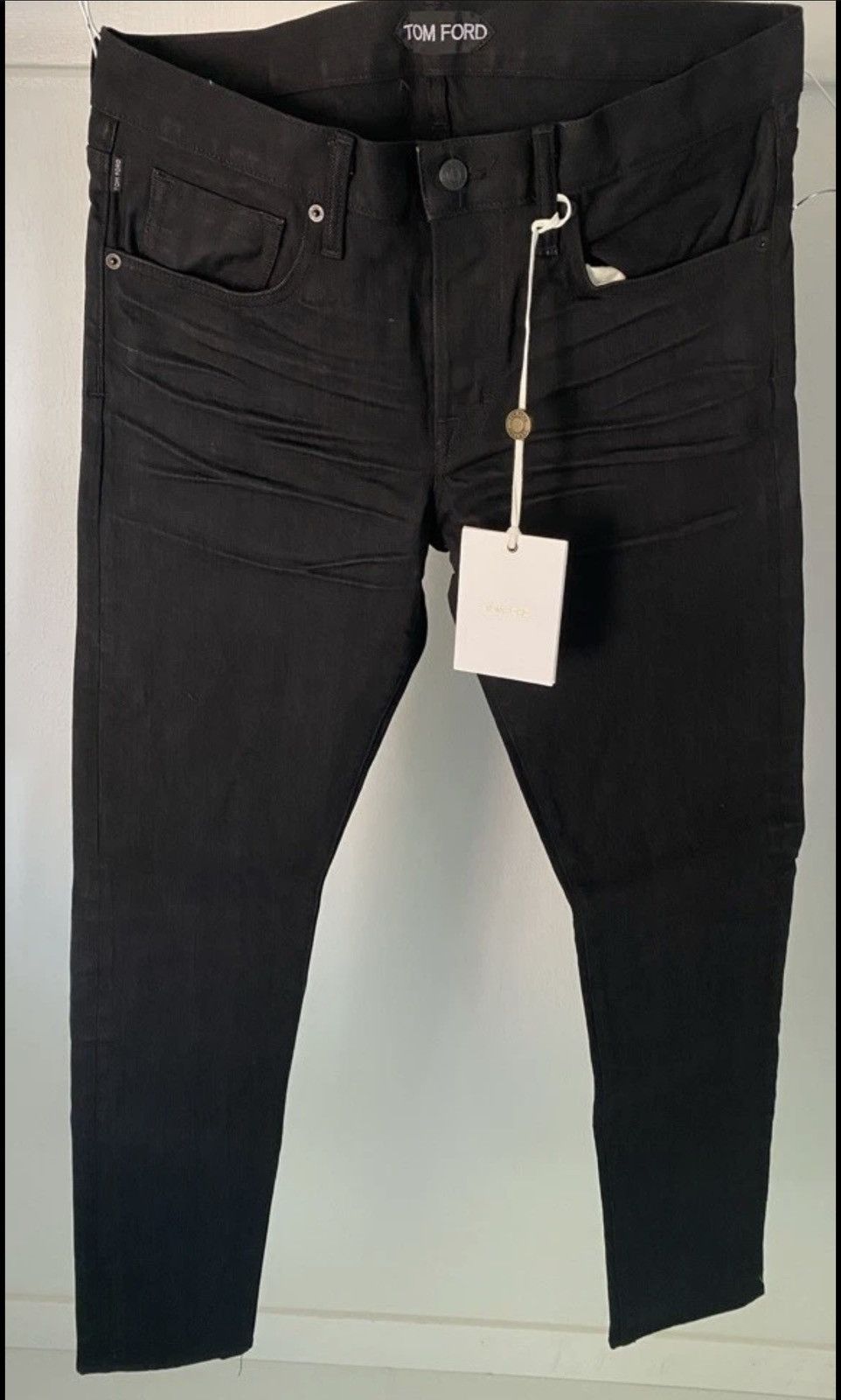 Tom Ford JAPANESE SELVEDGE SLIM FIT DENIM JEANS Size US 31 - 2 Thumbnail