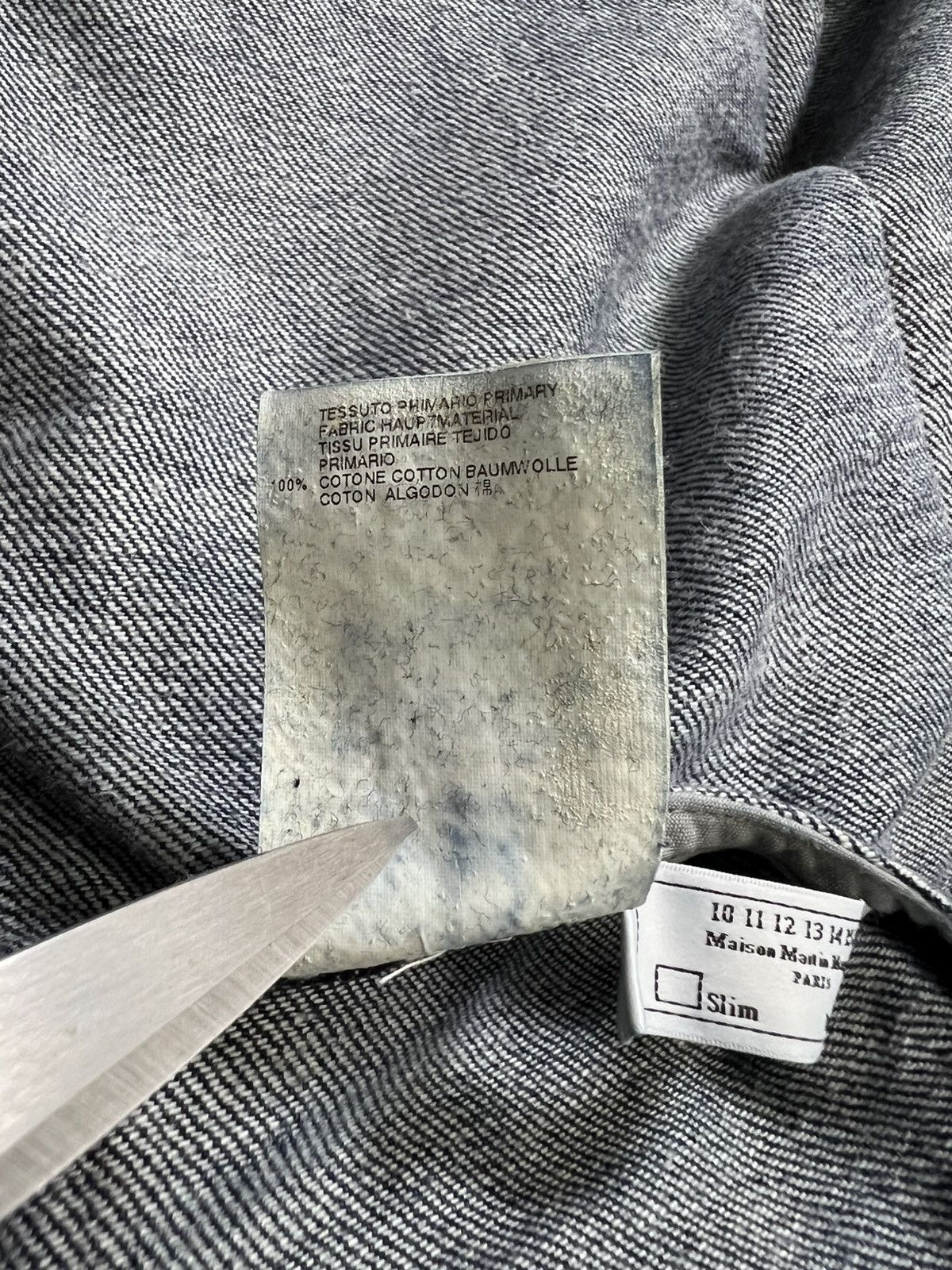 Maison Margiela Maison Margiela - A/W 13’ - Reversible Denim Jeans Size US 30 / EU 46 - 18 Thumbnail
